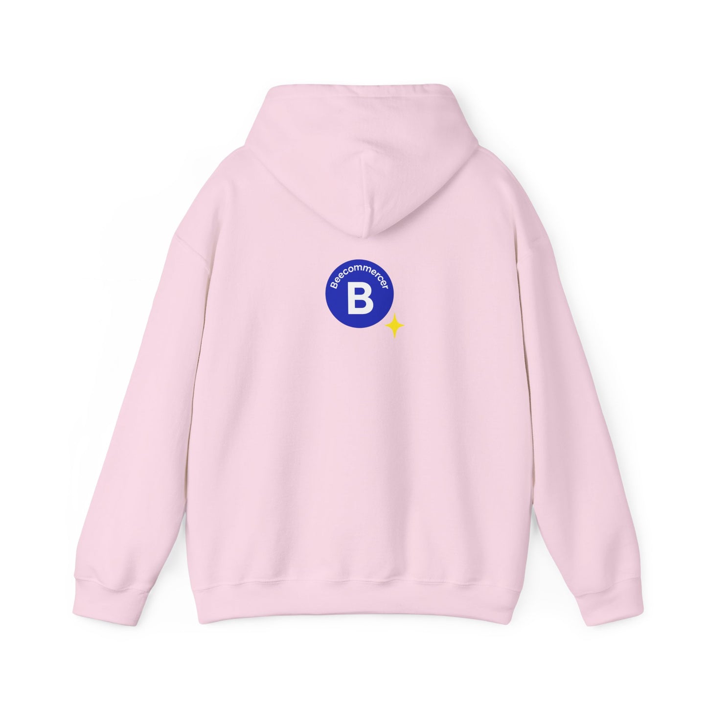 Bee Bold Bee Bright Hoodie — Beecoomercer Motivational Hooded Sweatshirt