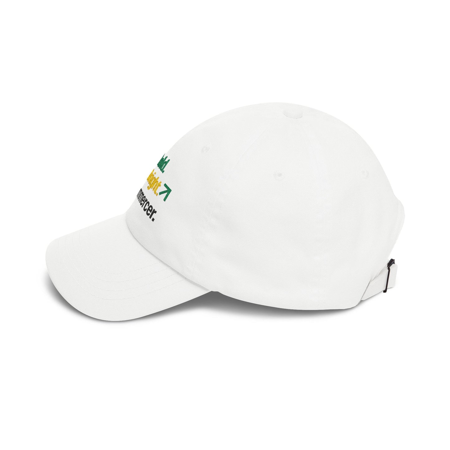 Bee Bold. Bee Bright. Beecommercer. Dad Cap — Inspirational Embroidered Baseball Hat