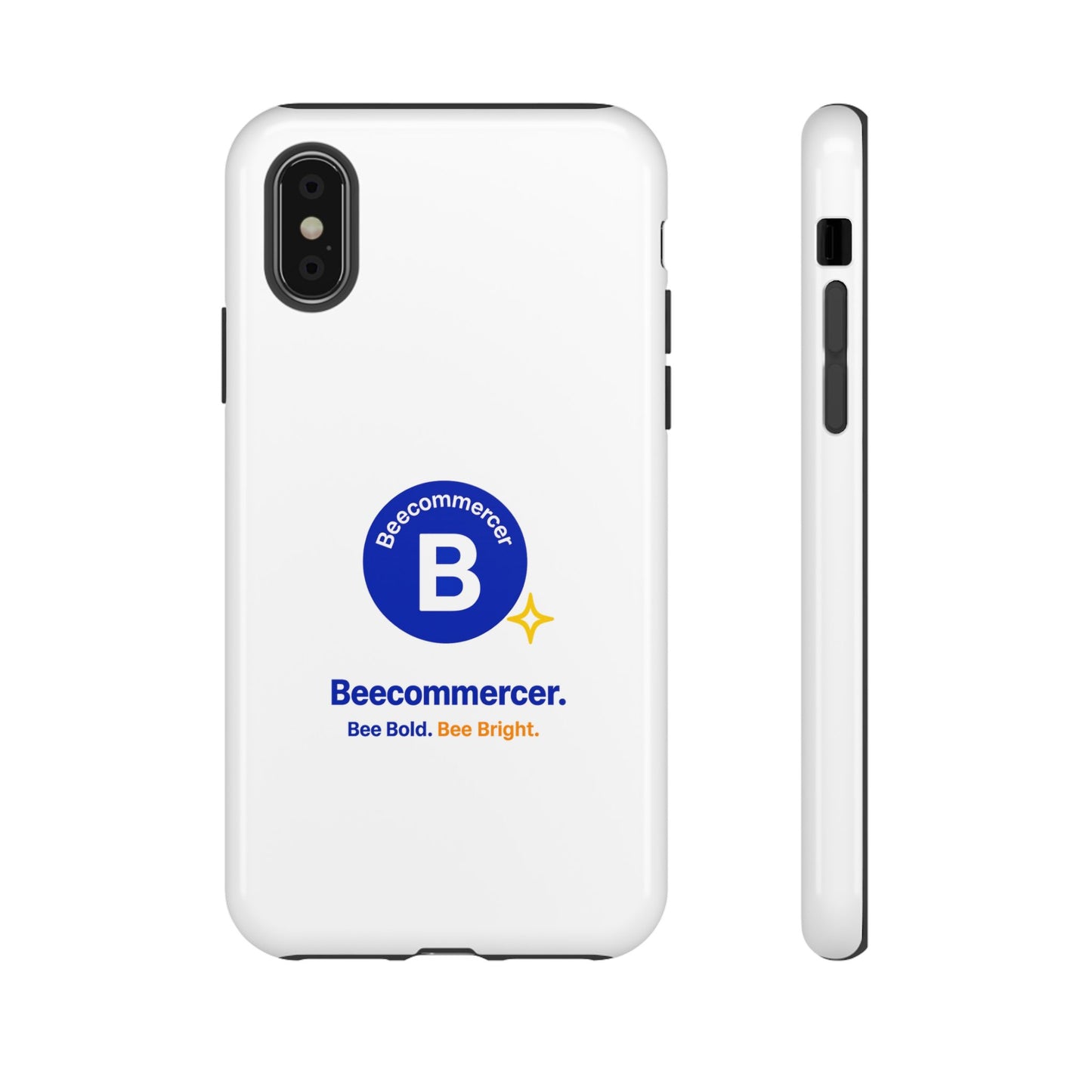 Phone Case — Beecommercer Logo Slim Tough Case (Bee Bold, Bee Bright)