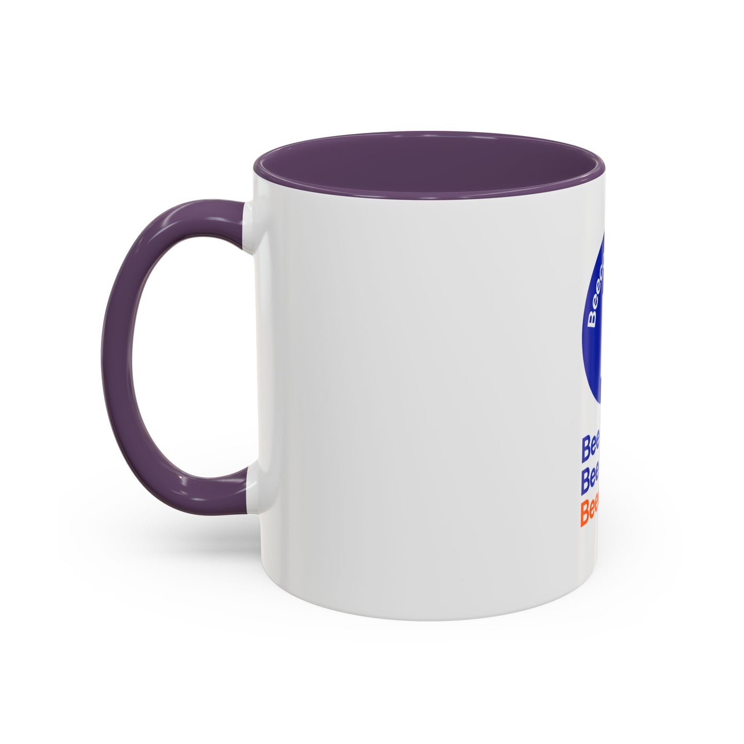 Accent Coffee Mug — Bee Bold. Bee Bright. Beecommerce r. Inspirational Branded Coffee Mug