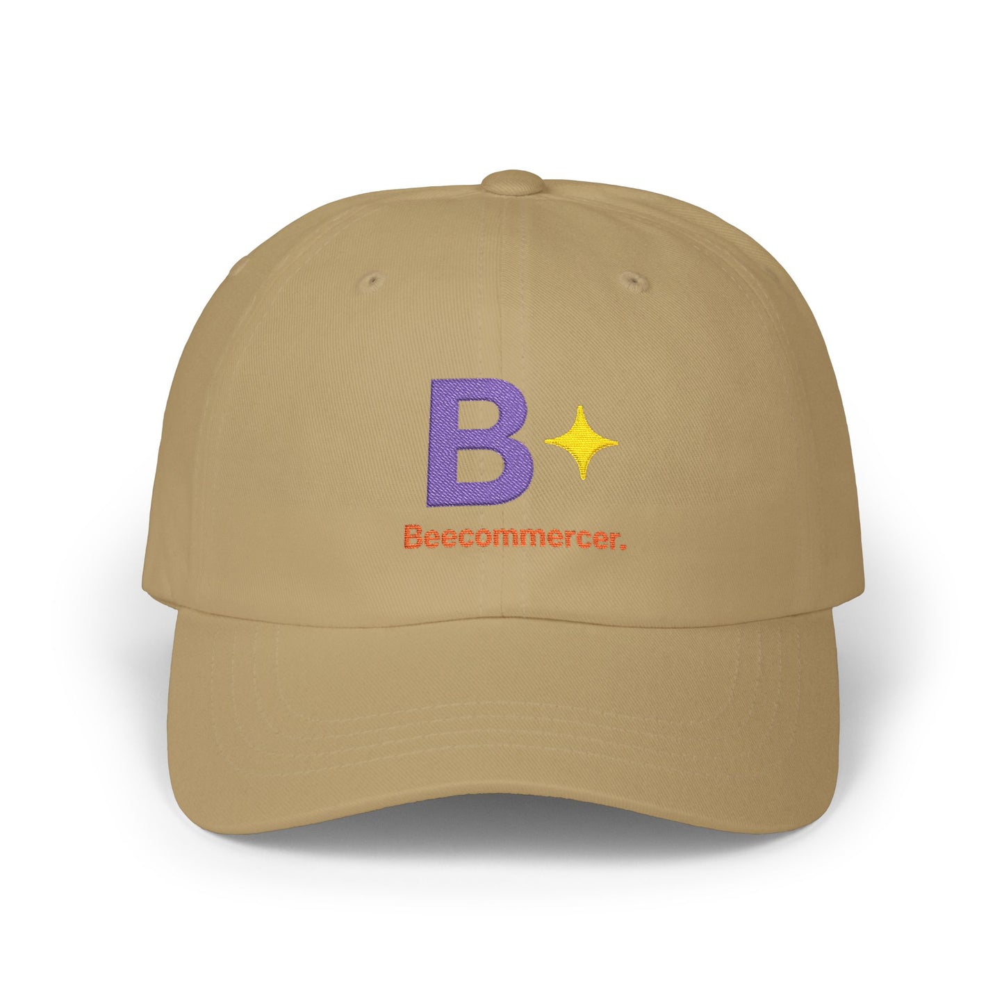 Dad Cap — 'Beecommercer' Embroidered Logo Hat