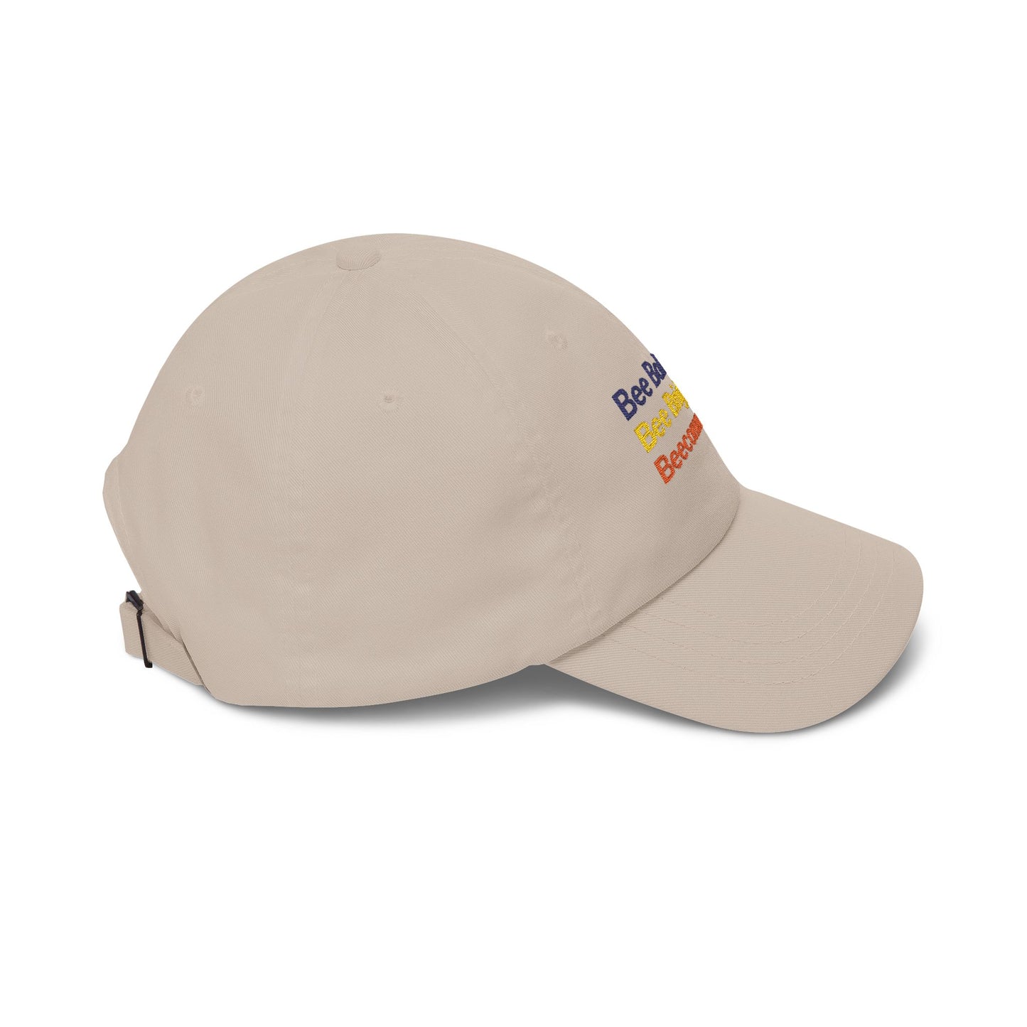 Dad Cap — "Bee Bold. Bee Bright. Beecommercer." Embroidered Baseball Hat