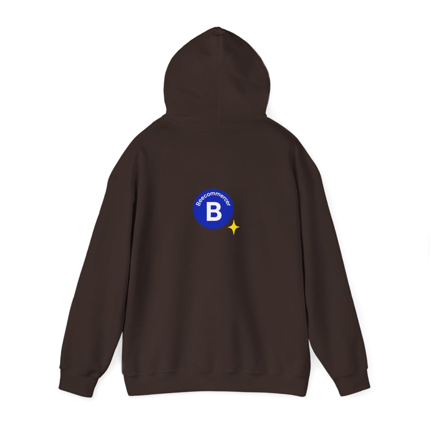 Bee Bold Bee Bright Hoodie — Beecoomercer Motivational Hooded Sweatshirt