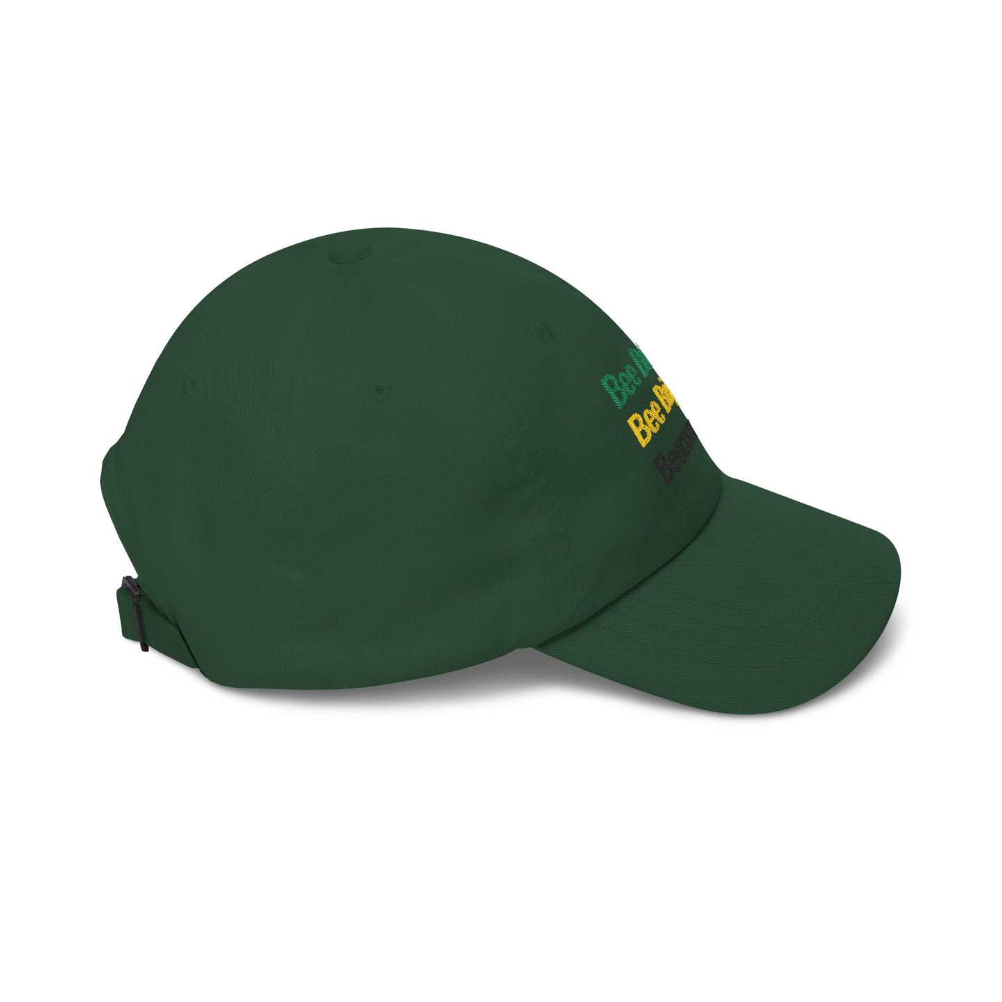 Bee Bold. Bee Bright. Beecommercer. Dad Cap — Inspirational Embroidered Baseball Hat