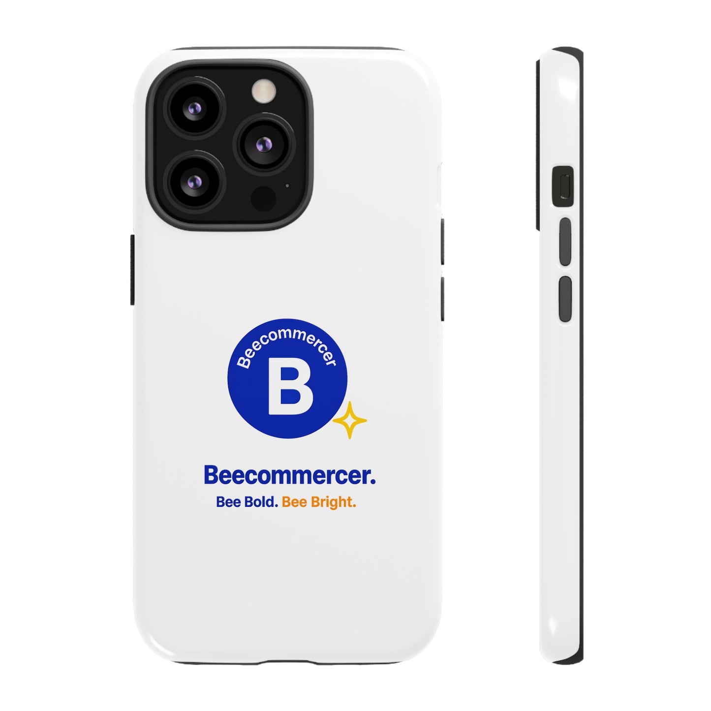 Phone Case — Beecommercer Logo Slim Tough Case (Bee Bold, Bee Bright)