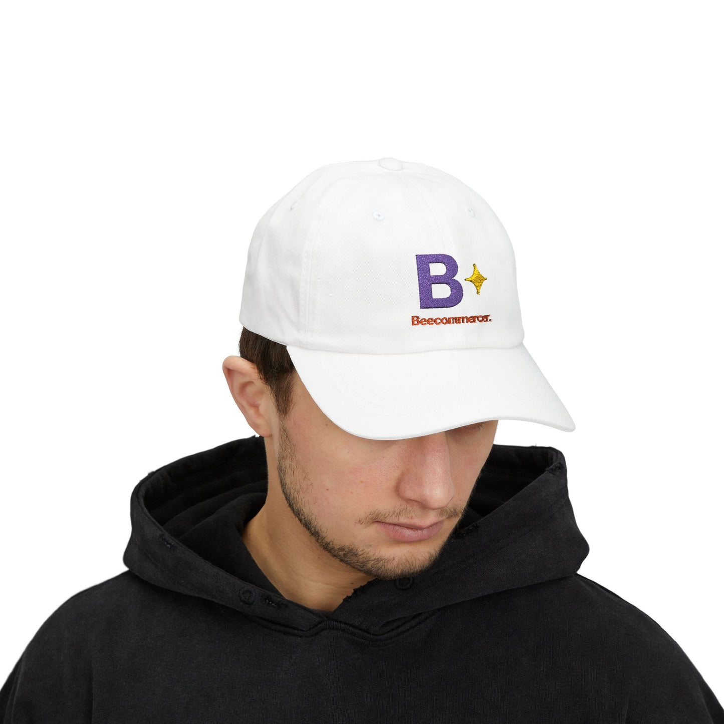 Dad Cap — 'Beecommercer' Embroidered Logo Hat