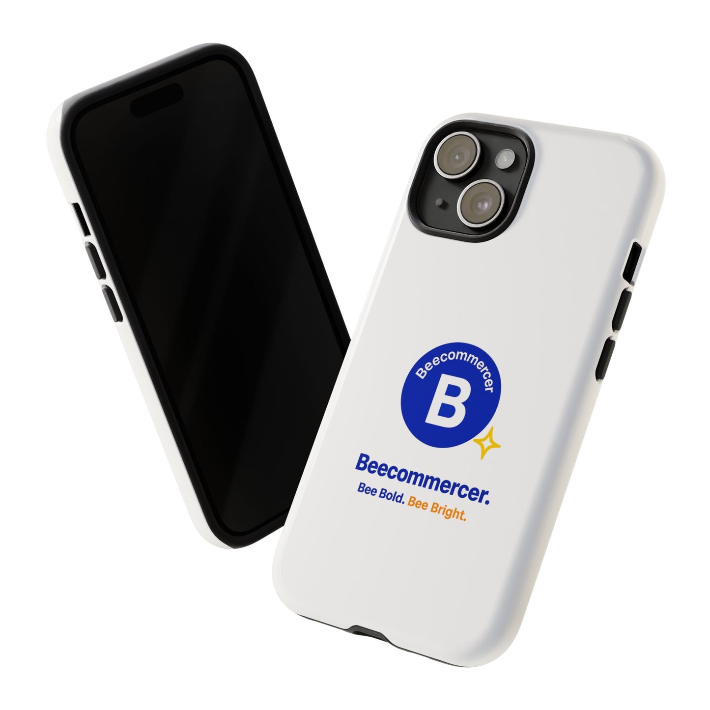 Phone Case — Beecommercer Logo Slim Tough Case (Bee Bold, Bee Bright)