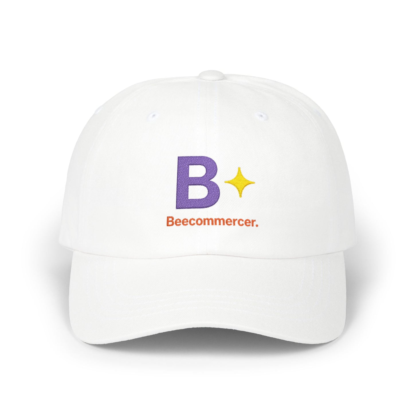 Dad Cap — 'Beecommercer' Embroidered Logo Hat
