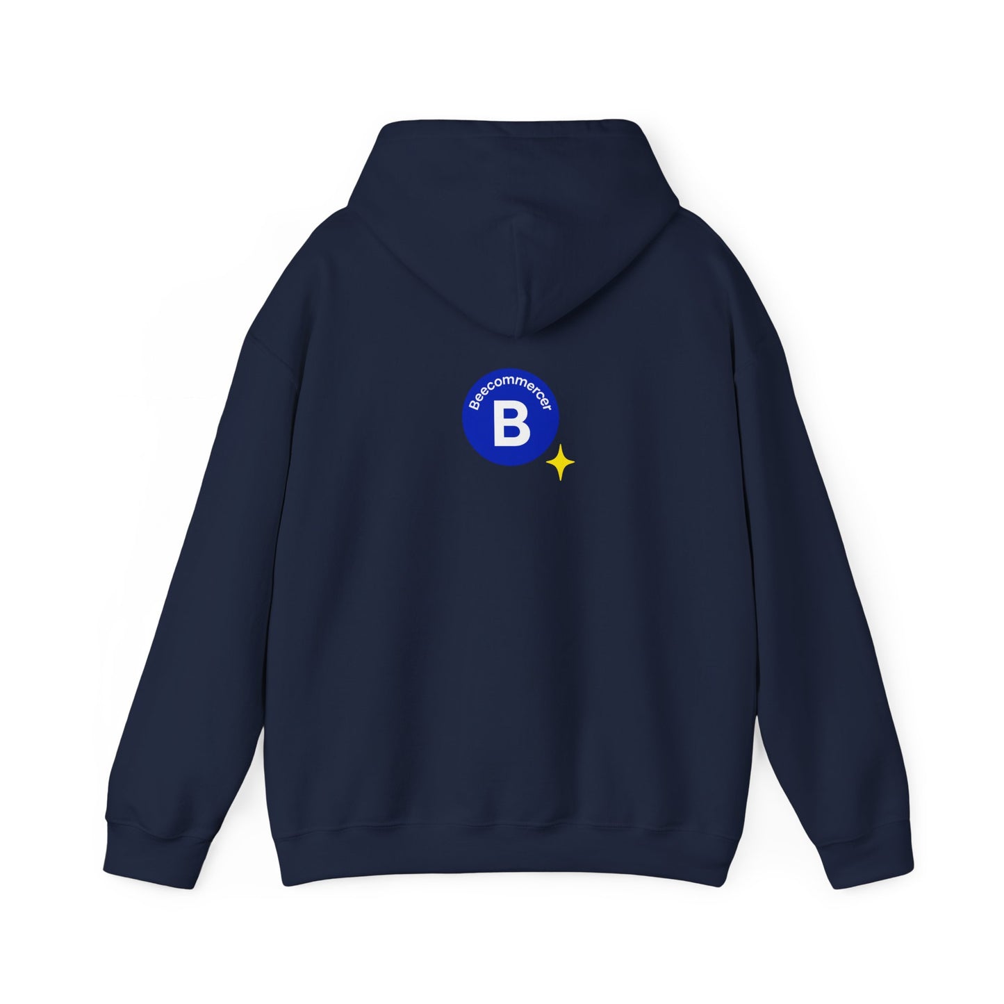 Bee Bold Bee Bright Hoodie — Beecoomercer Motivational Hooded Sweatshirt