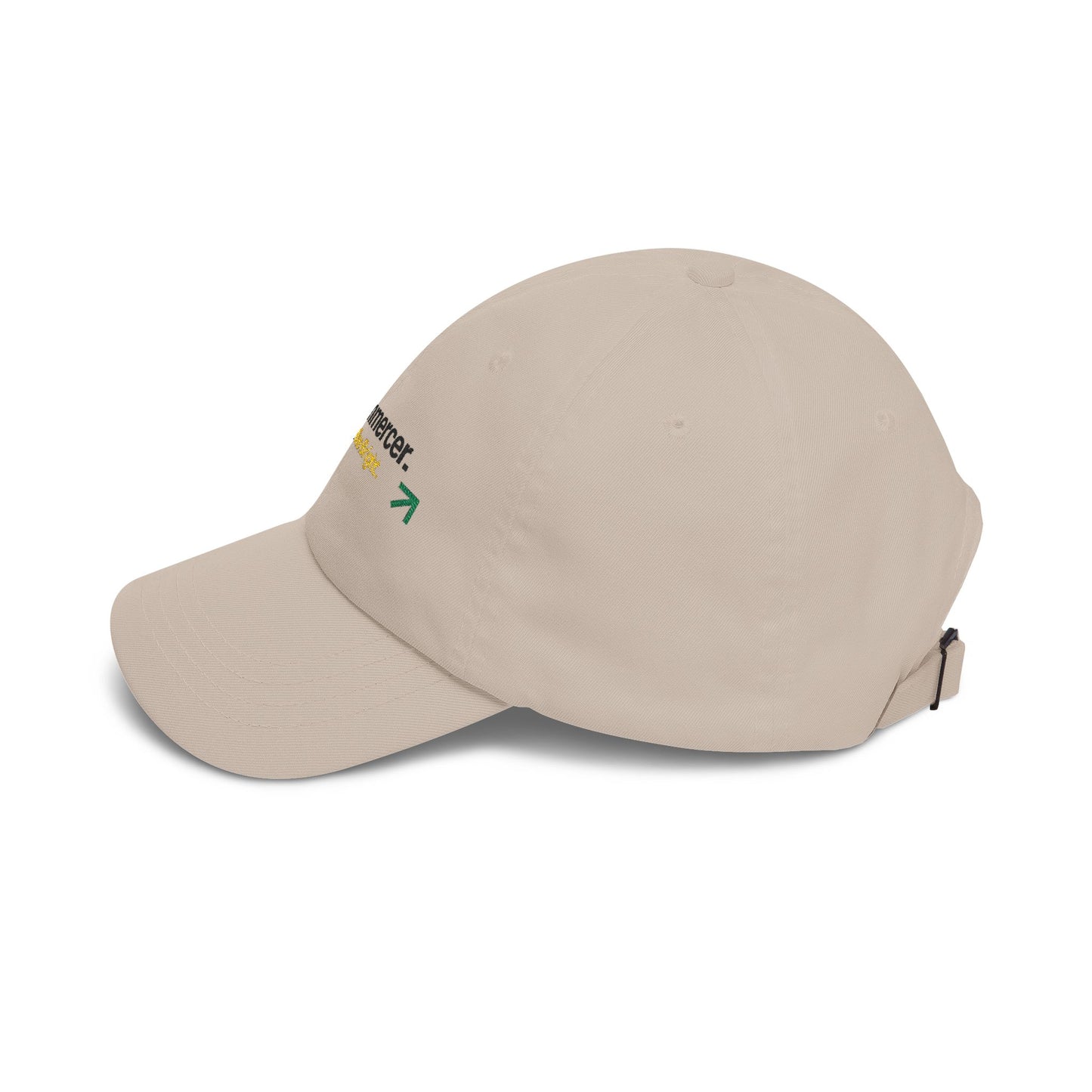 Dad Cap — Beecommercer Logo 'Bee Bold. Bee Bright.' Embroidered Baseball Hat
