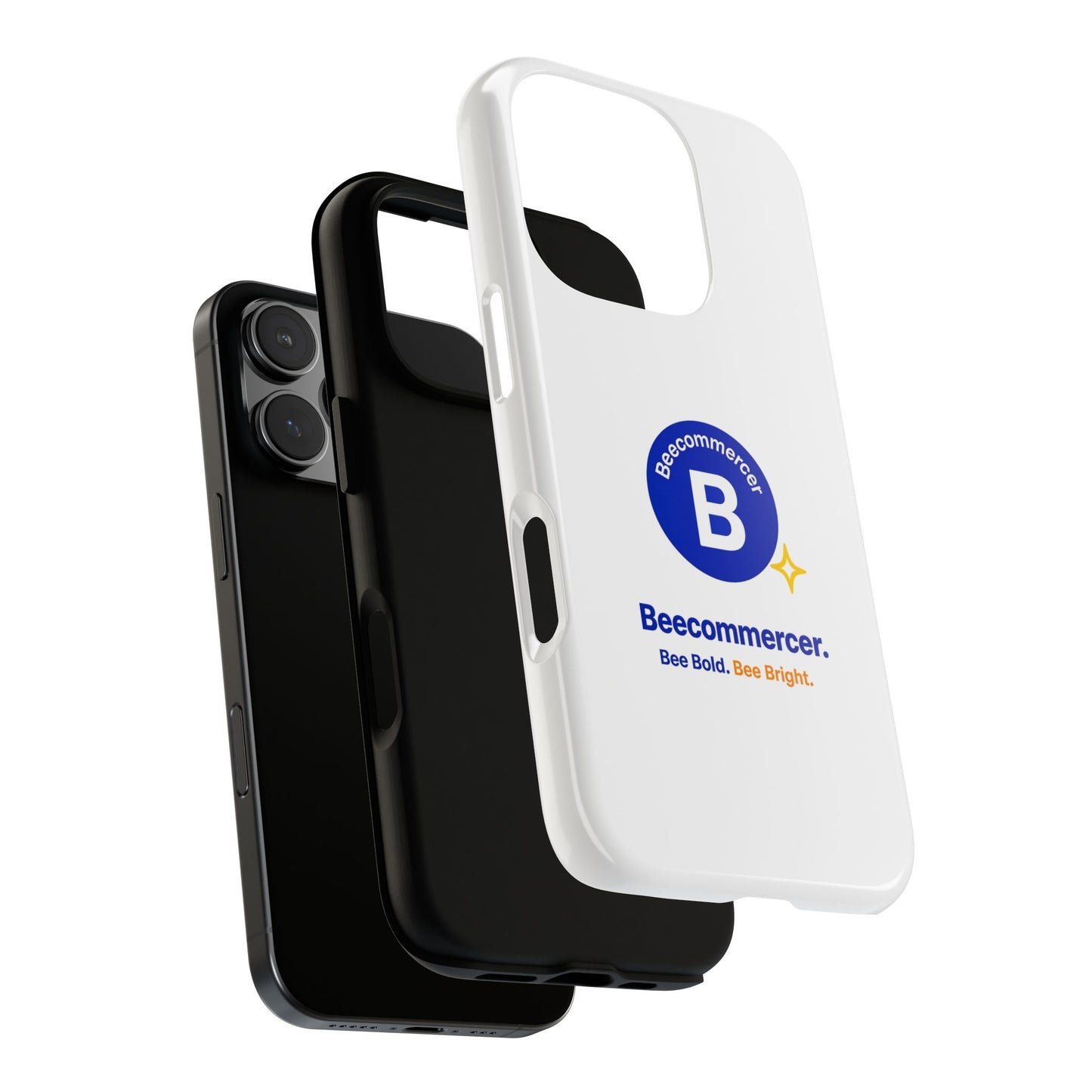 Phone Case — Beecommercer Logo Slim Tough Case (Bee Bold, Bee Bright)