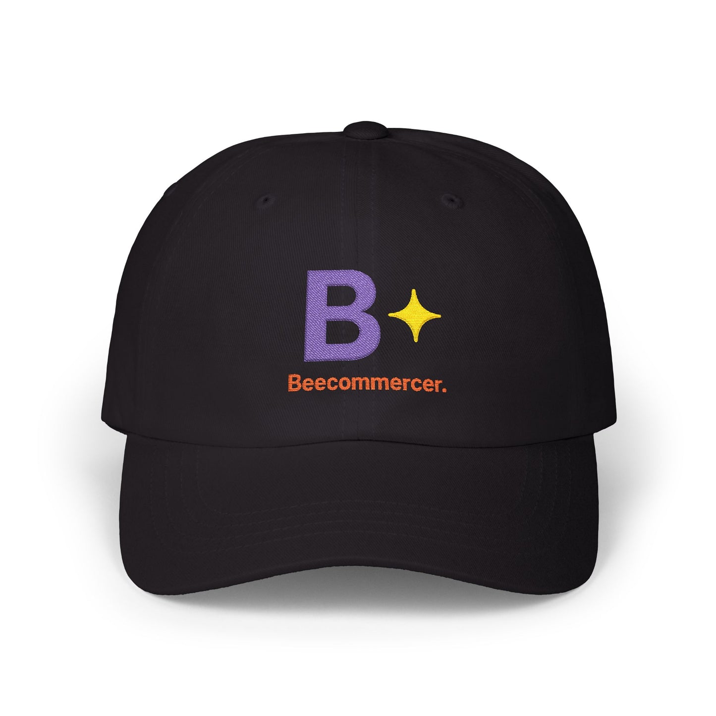 Dad Cap — 'Beecommercer' Embroidered Logo Hat