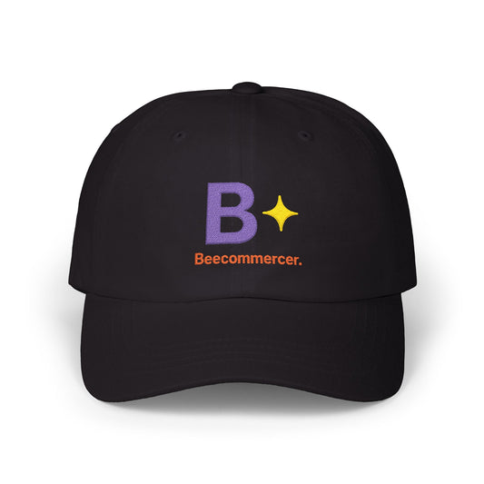 Dad Cap — 'Beecommercer' Embroidered Logo Hat