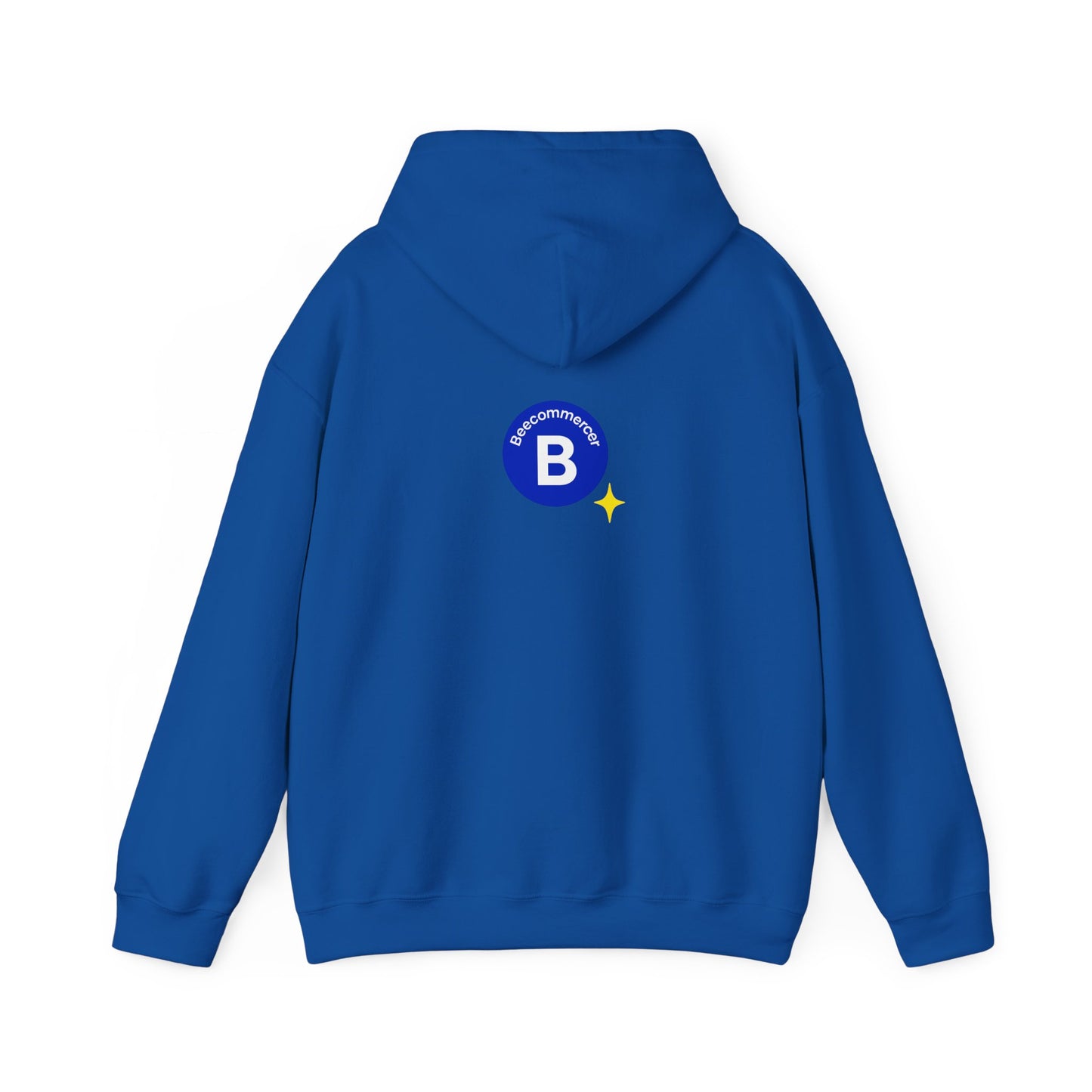Bee Bold Bee Bright Hoodie — Beecoomercer Motivational Hooded Sweatshirt
