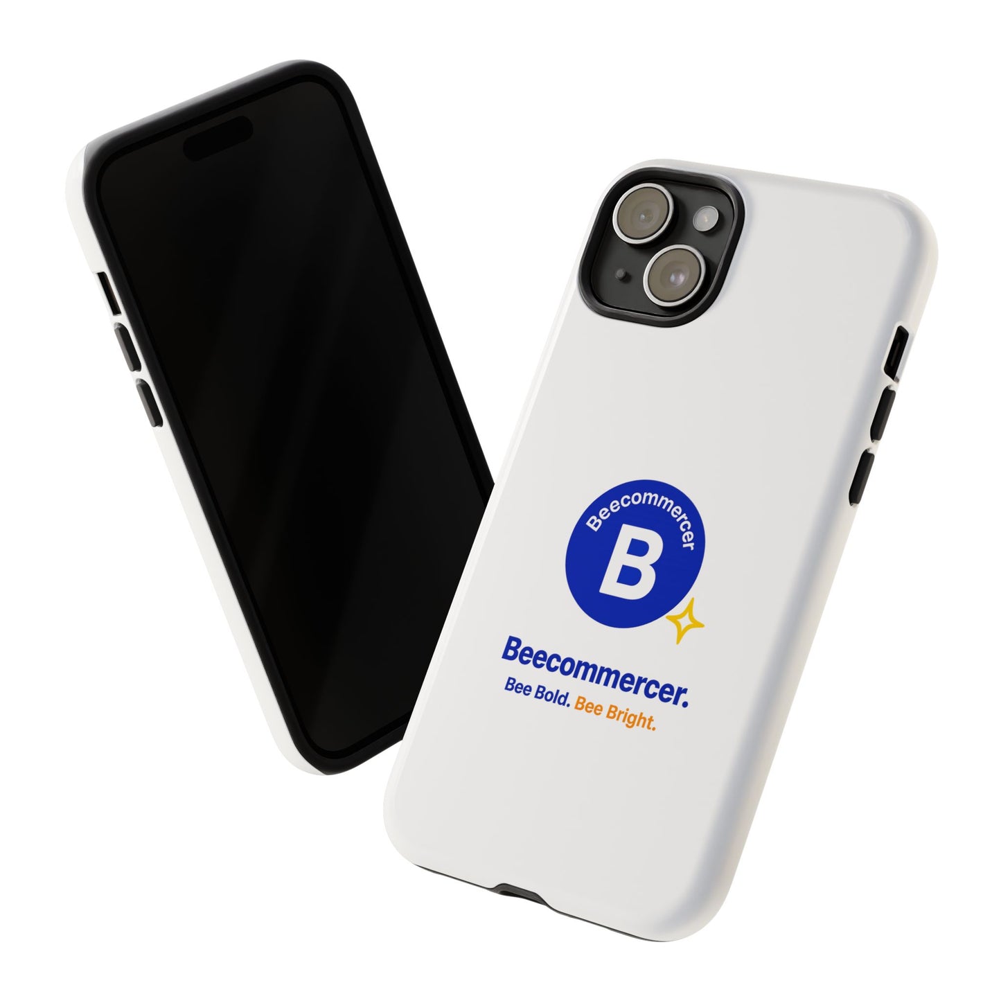 Phone Case — Beecommercer Logo Slim Tough Case (Bee Bold, Bee Bright)