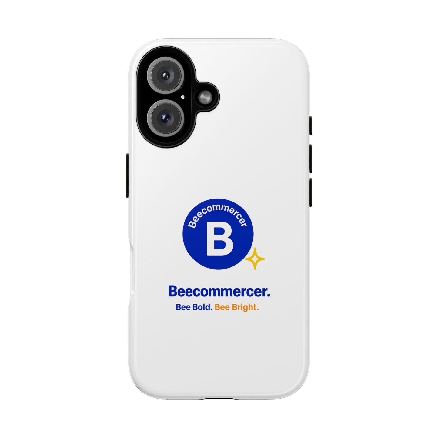 Phone Case — Beecommercer Logo Slim Tough Case (Bee Bold, Bee Bright)