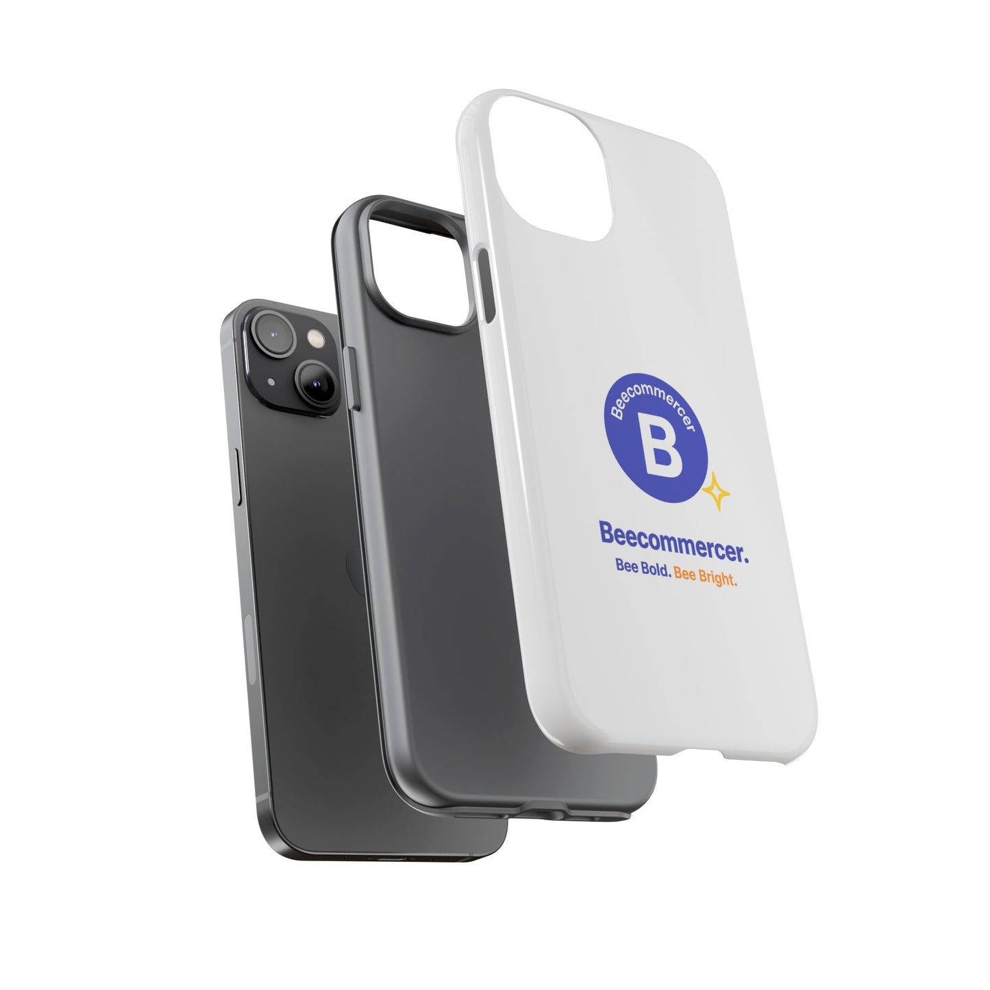 Phone Case — Beecommercer Logo Slim Tough Case (Bee Bold, Bee Bright)