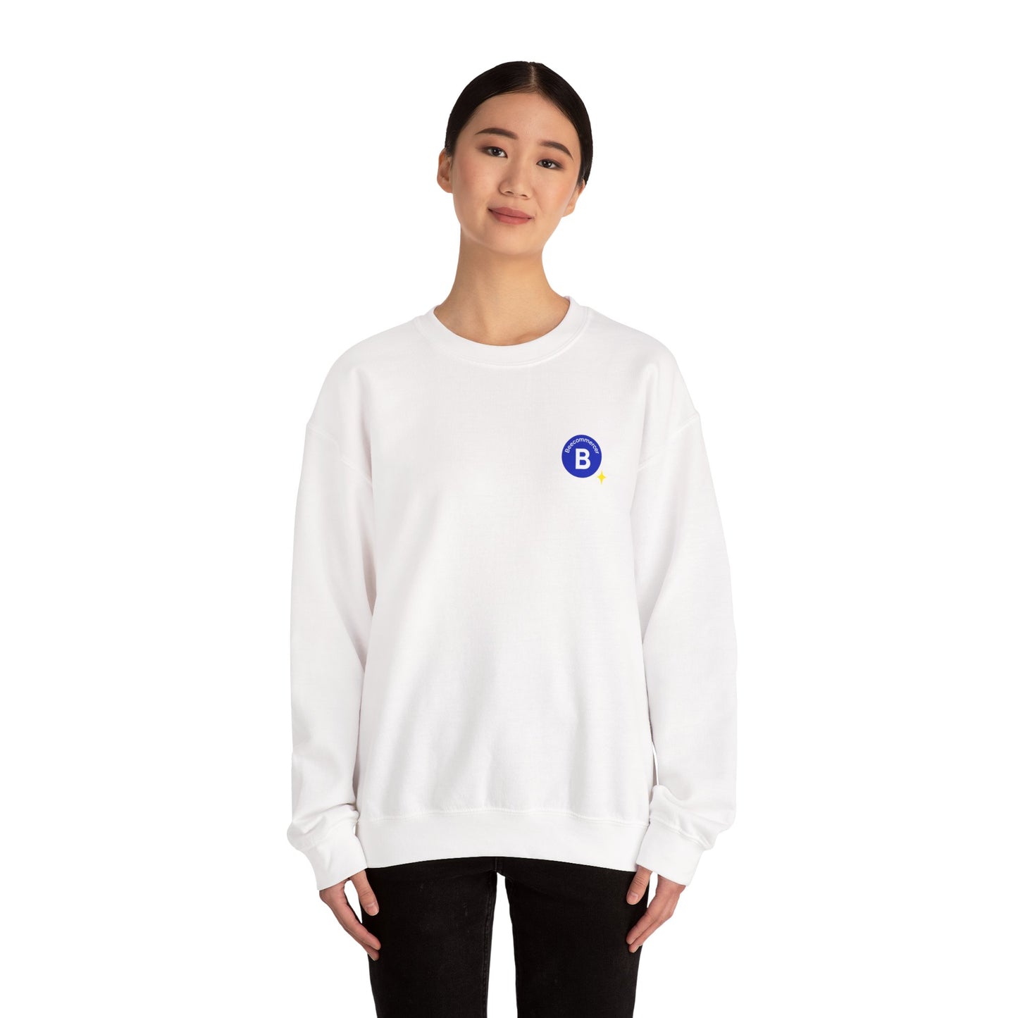 Bee Bold Crewneck Sweatshirt — "Bee Bold. Bee Bright. Beecommercer."