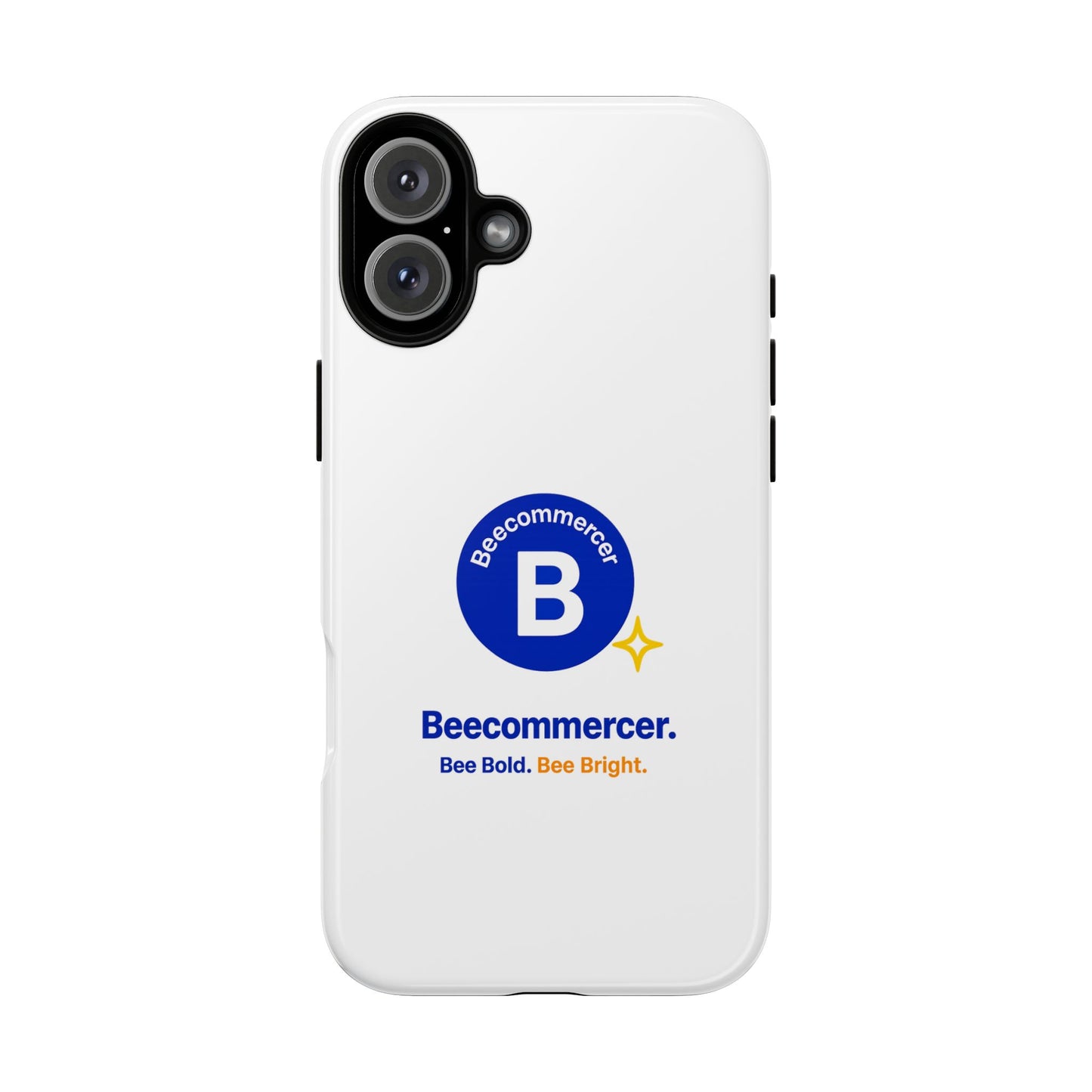 Phone Case — Beecommercer Logo Slim Tough Case (Bee Bold, Bee Bright)