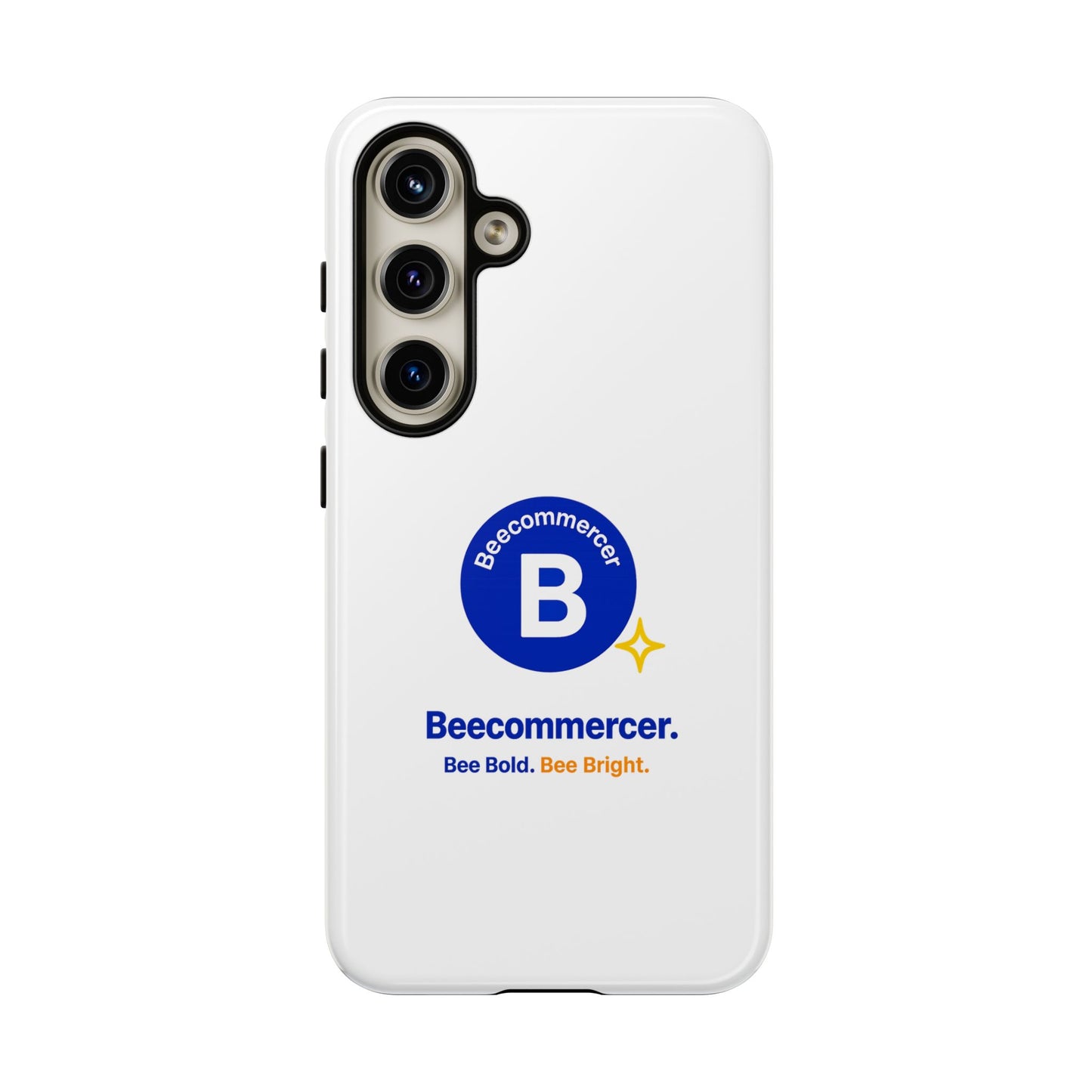 Phone Case — Beecommercer Logo Slim Tough Case (Bee Bold, Bee Bright)