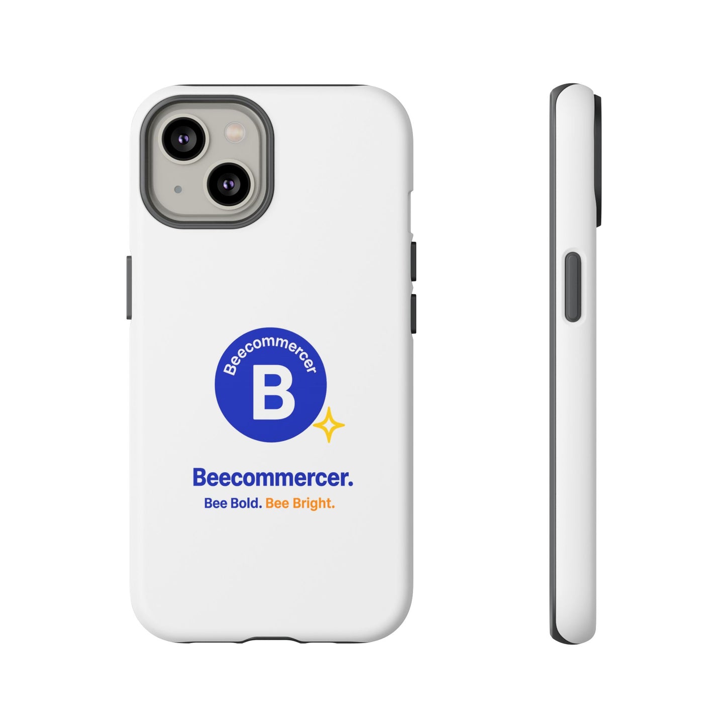 Phone Case — Beecommercer Logo Slim Tough Case (Bee Bold, Bee Bright)