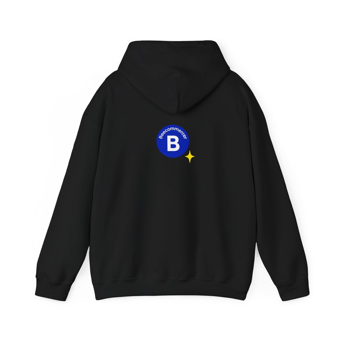 Bee Bold Bee Bright Hoodie — Beecoomercer Motivational Hooded Sweatshirt