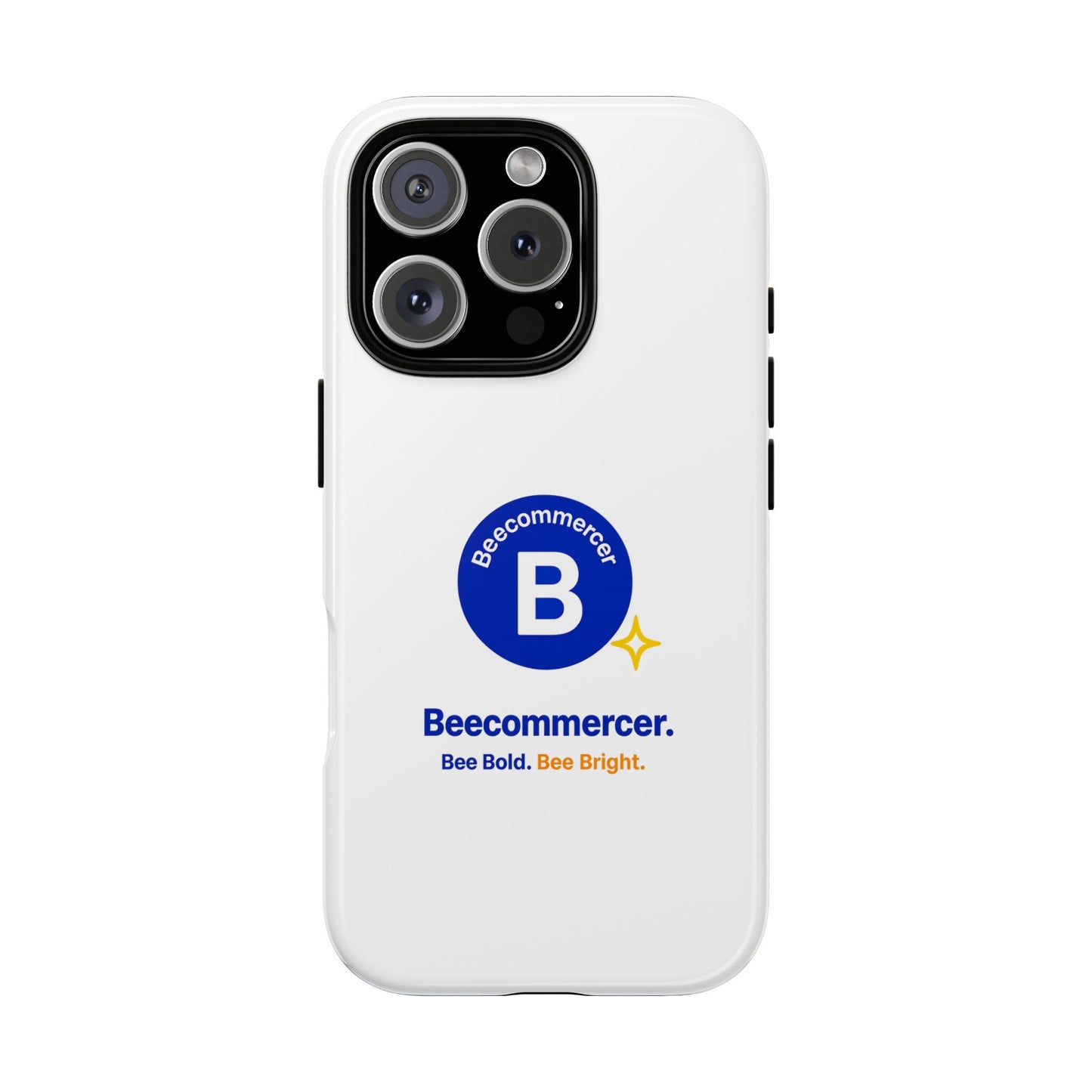 Phone Case — Beecommercer Logo Slim Tough Case (Bee Bold, Bee Bright)
