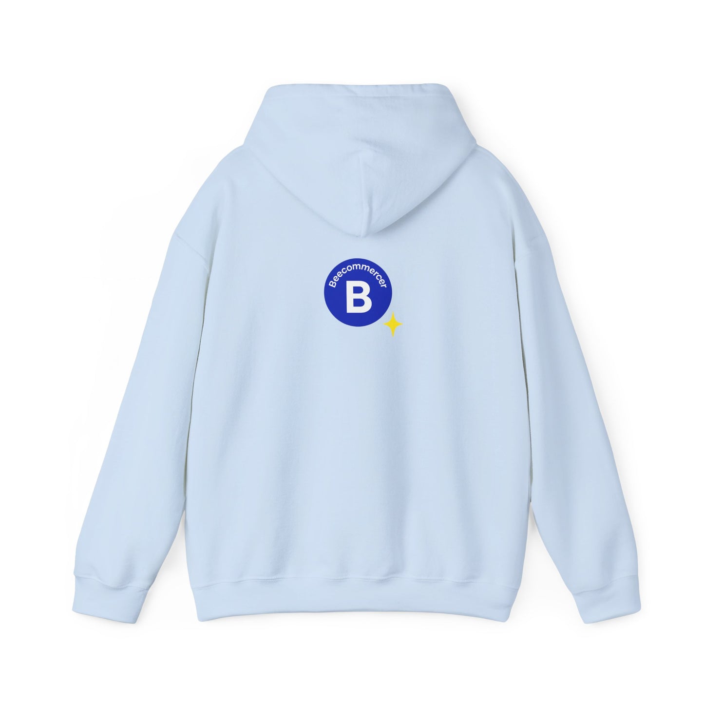 Bee Bold Bee Bright Hoodie — Beecoomercer Motivational Hooded Sweatshirt