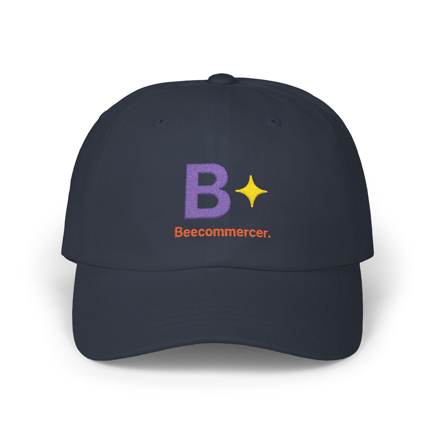 Dad Cap — 'Beecommercer' Embroidered Logo Hat