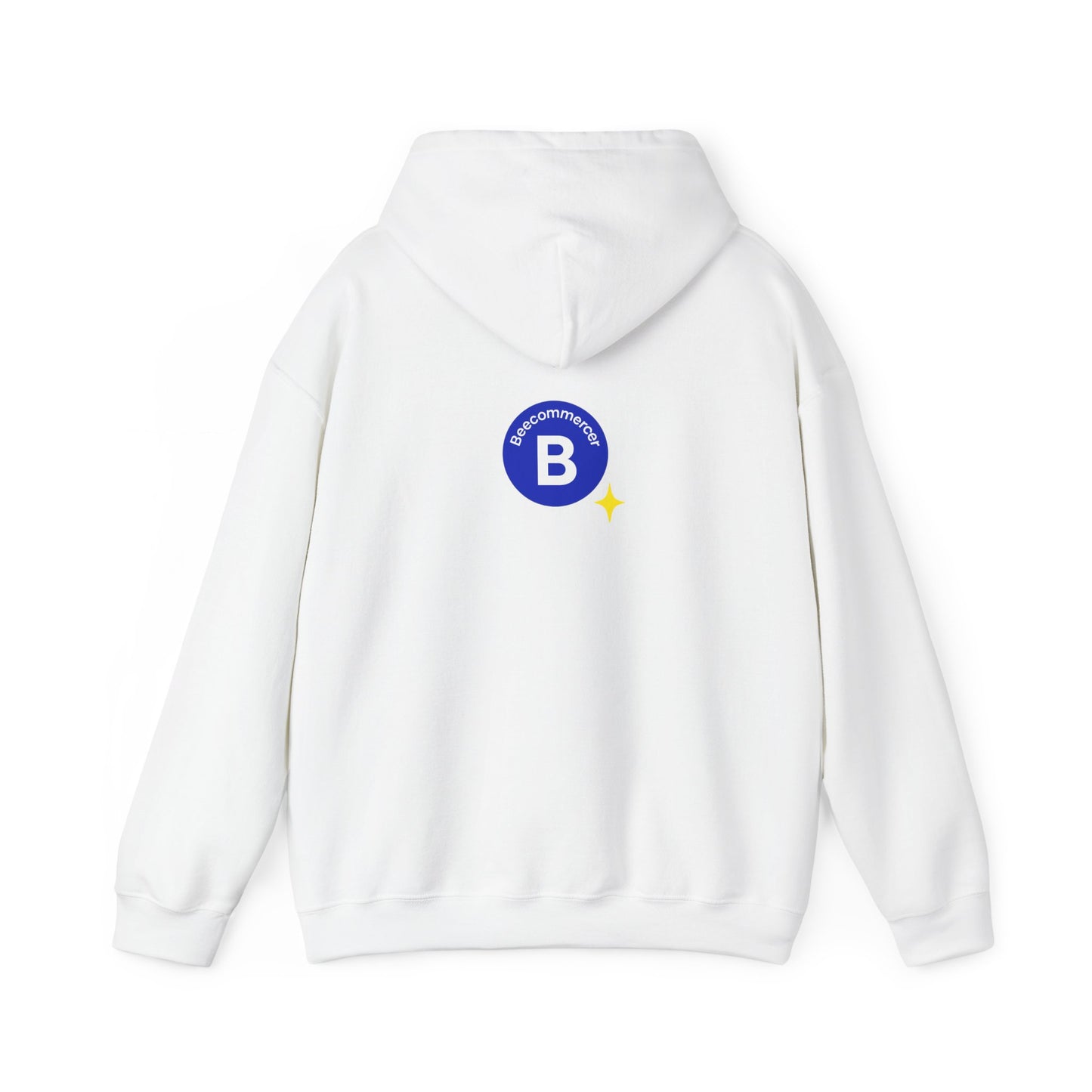 Bee Bold Bee Bright Hoodie — Beecoomercer Motivational Hooded Sweatshirt