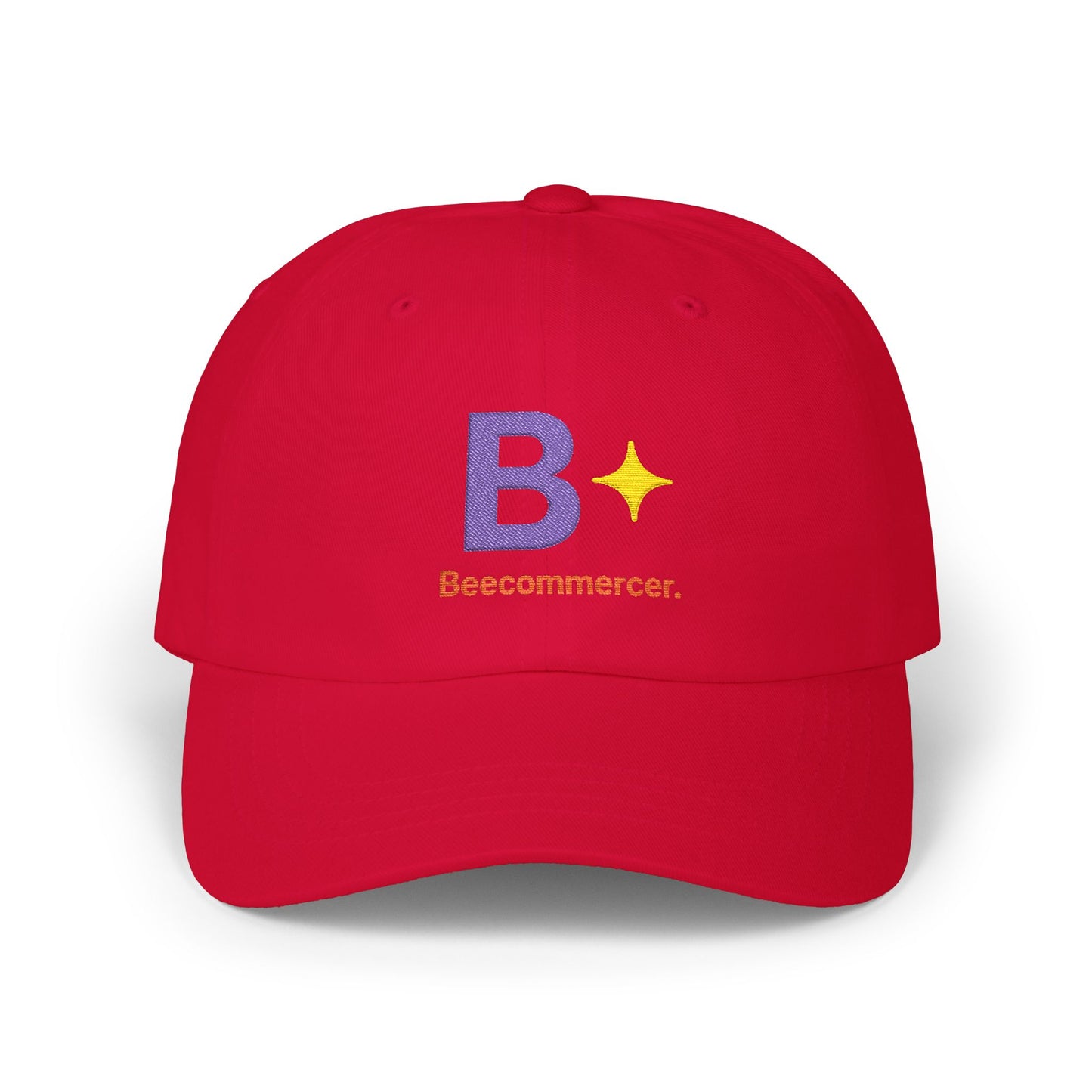 Dad Cap — 'Beecommercer' Embroidered Logo Hat