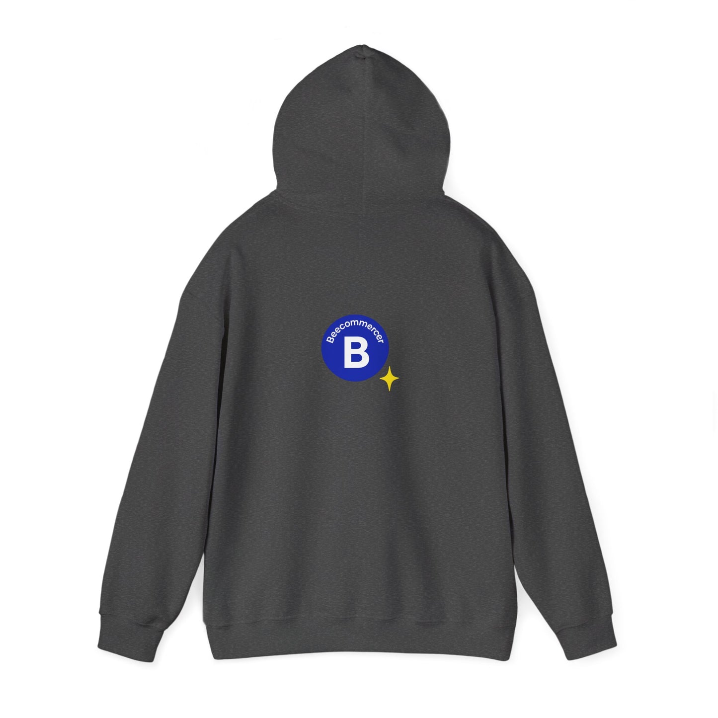 Bee Bold Bee Bright Hoodie — Beecoomercer Motivational Hooded Sweatshirt