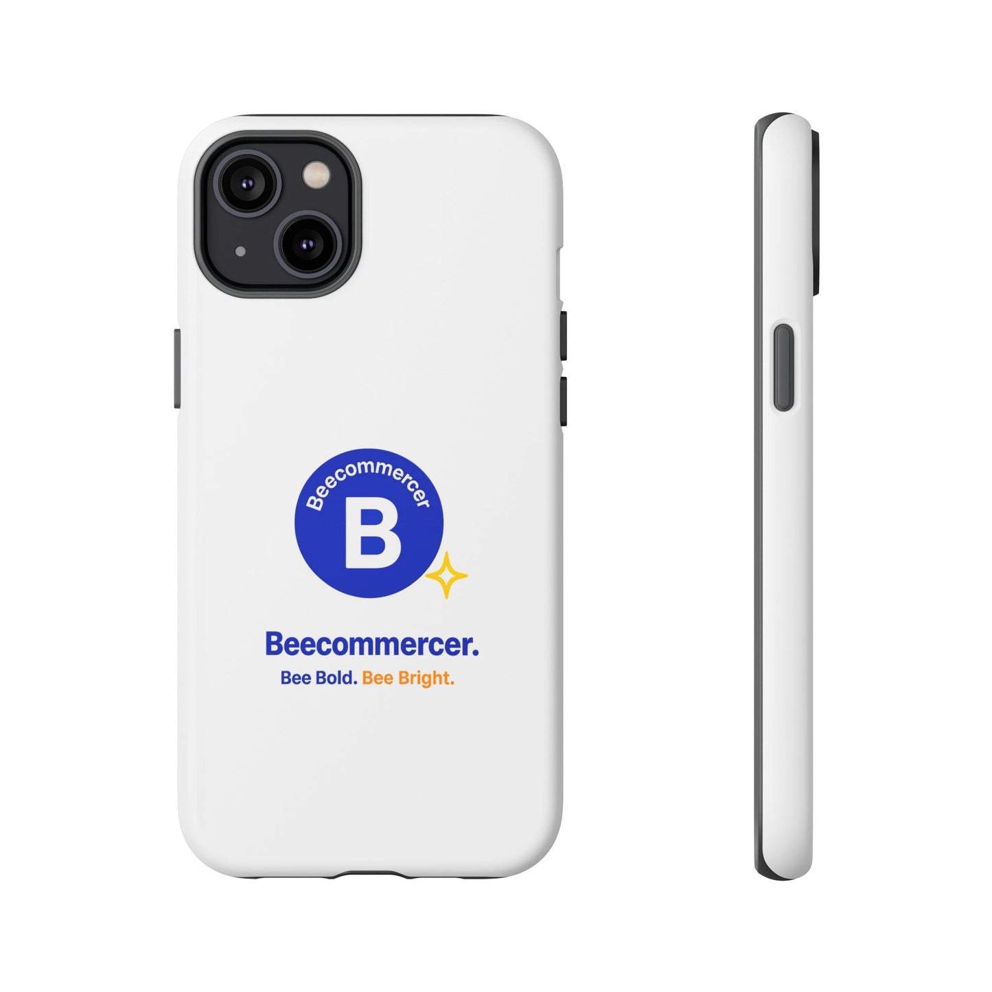 Phone Case — Beecommercer Logo Slim Tough Case (Bee Bold, Bee Bright)