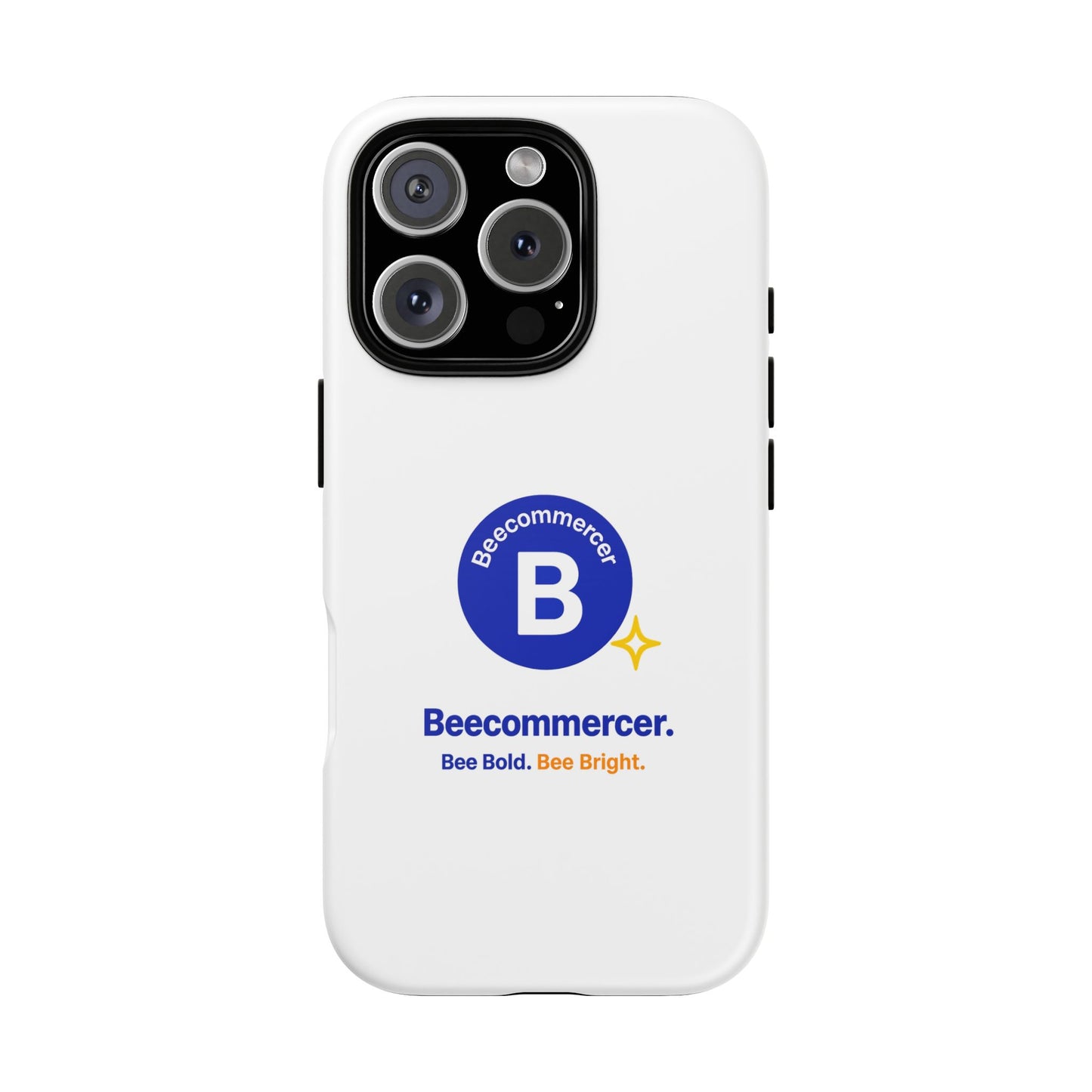 Phone Case — Beecommercer Logo Slim Tough Case (Bee Bold, Bee Bright)