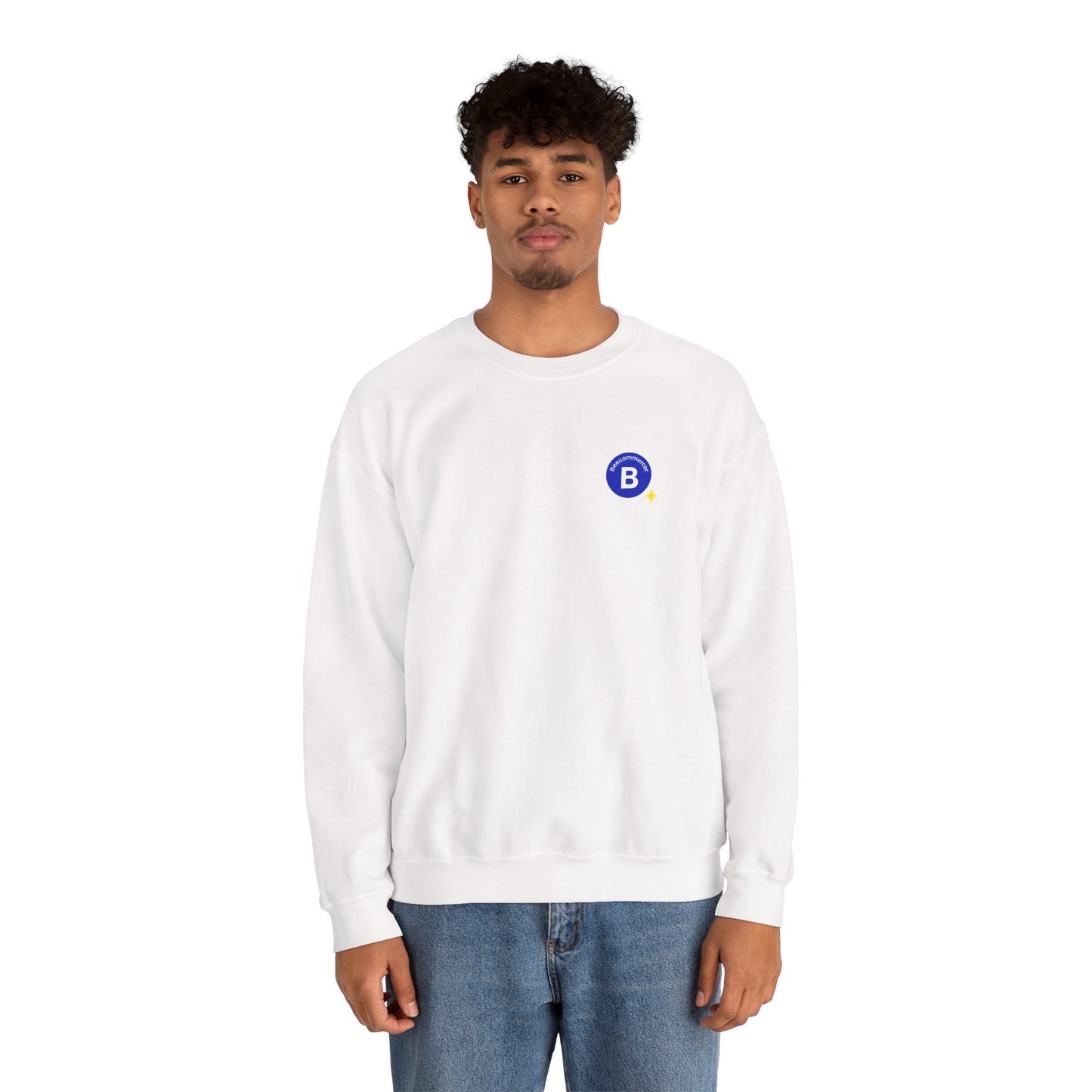 Bee Bold Crewneck Sweatshirt — "Bee Bold. Bee Bright. Beecommercer."