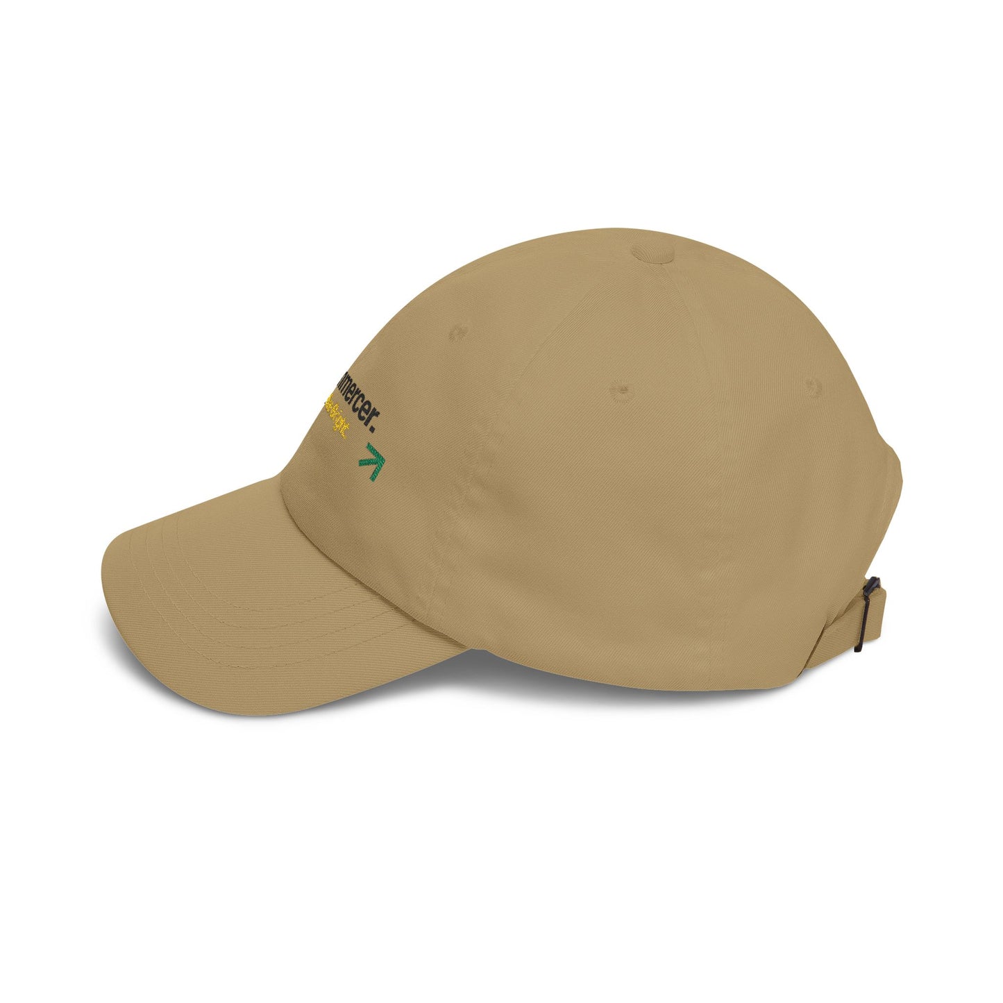 Dad Cap — Beecommercer Logo 'Bee Bold. Bee Bright.' Embroidered Baseball Hat