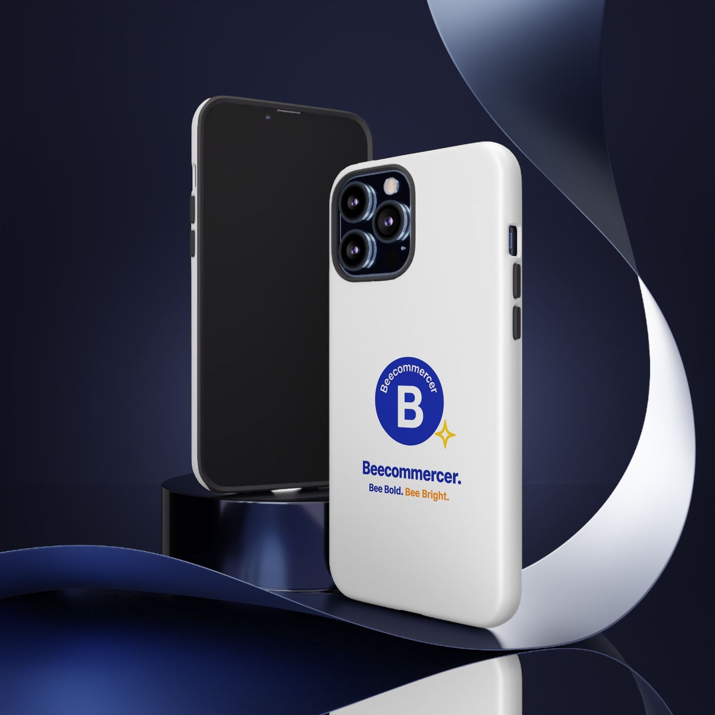 Phone Case — Beecommercer Logo Slim Tough Case (Bee Bold, Bee Bright)