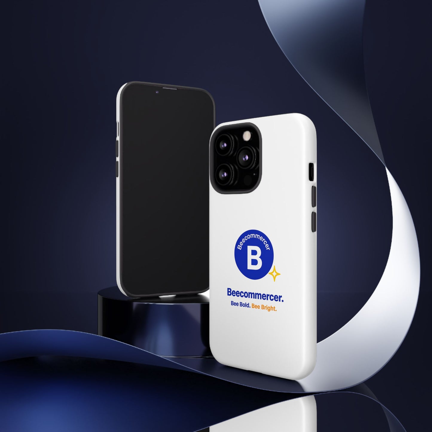 Phone Case — Beecommercer Logo Slim Tough Case (Bee Bold, Bee Bright)