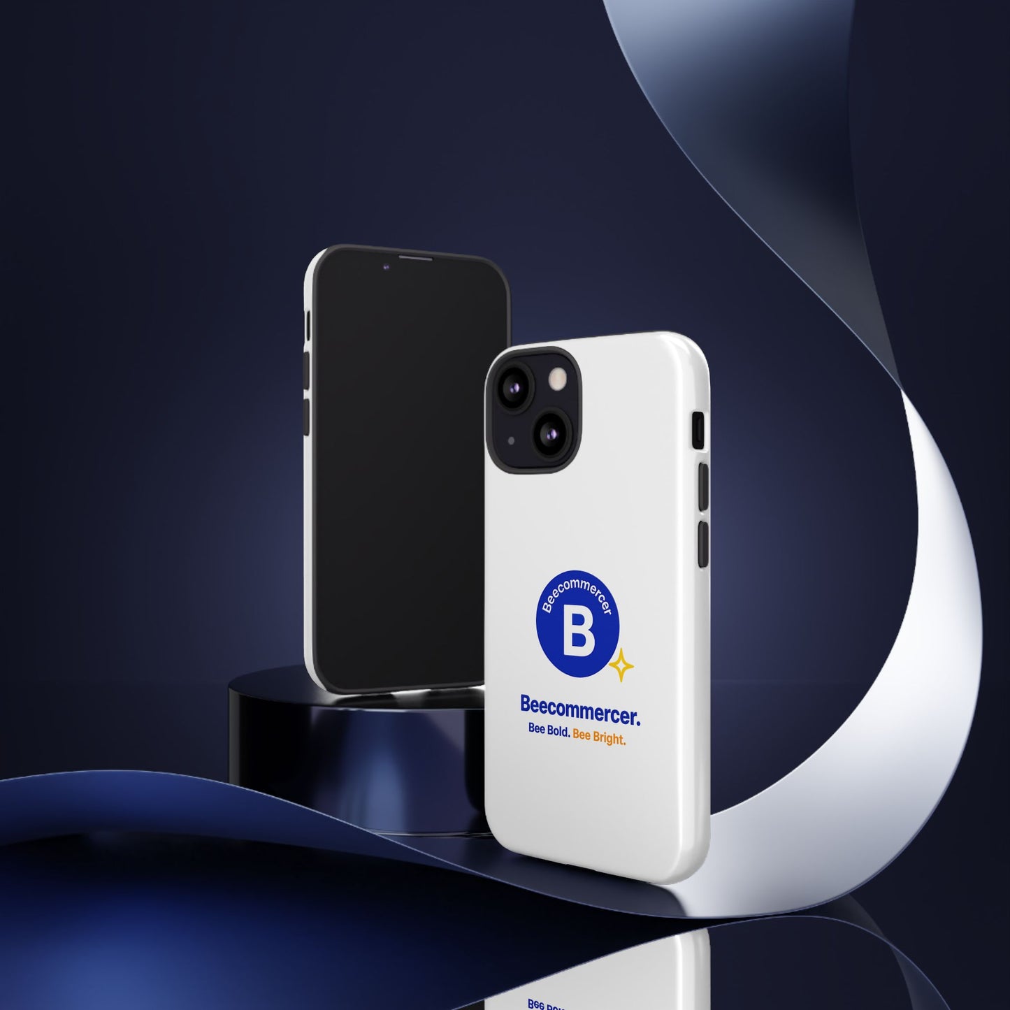Phone Case — Beecommercer Logo Slim Tough Case (Bee Bold, Bee Bright)