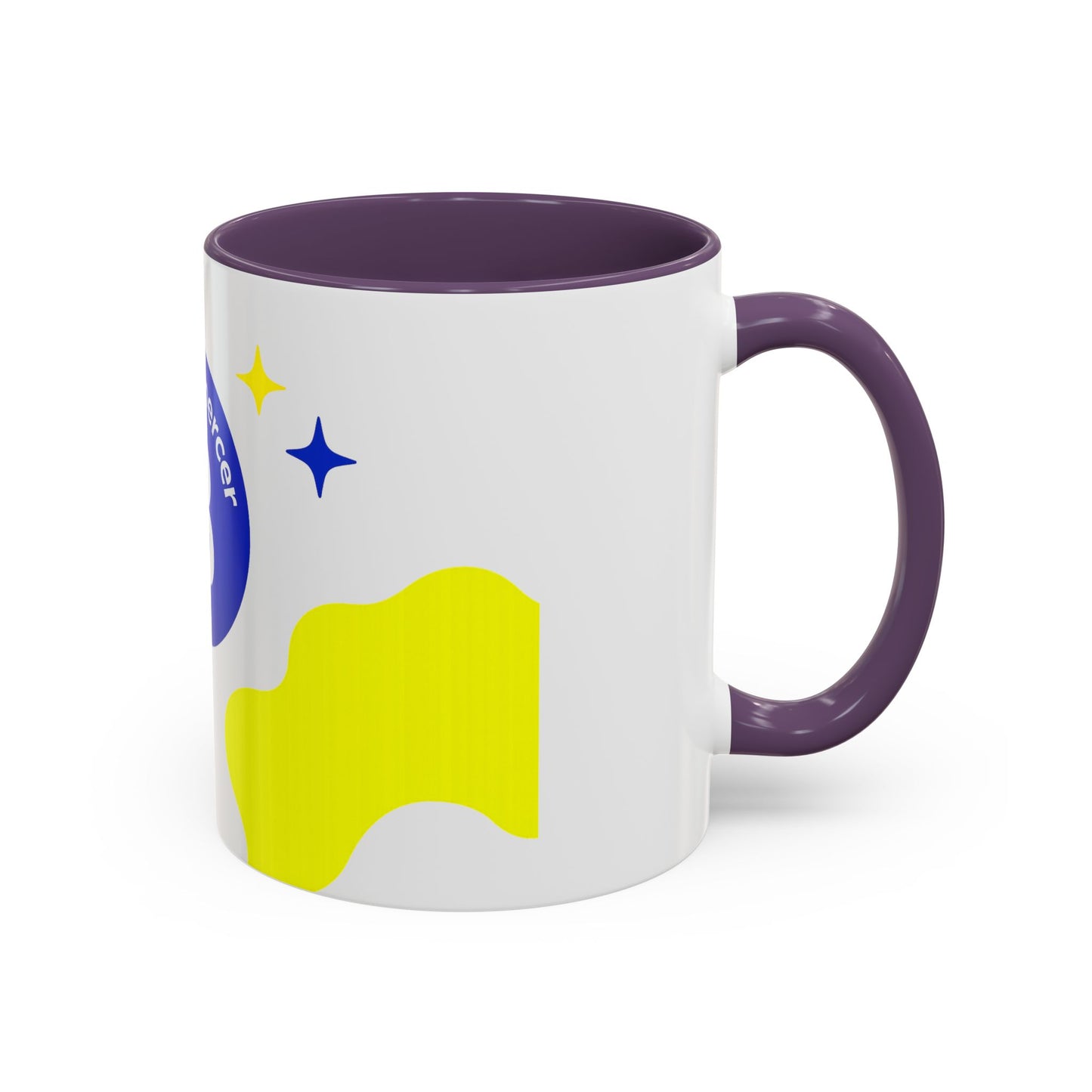 Accent Coffee Mug — Beecommerceer Colorful Accent Ceramic Mug (11/15 oz)