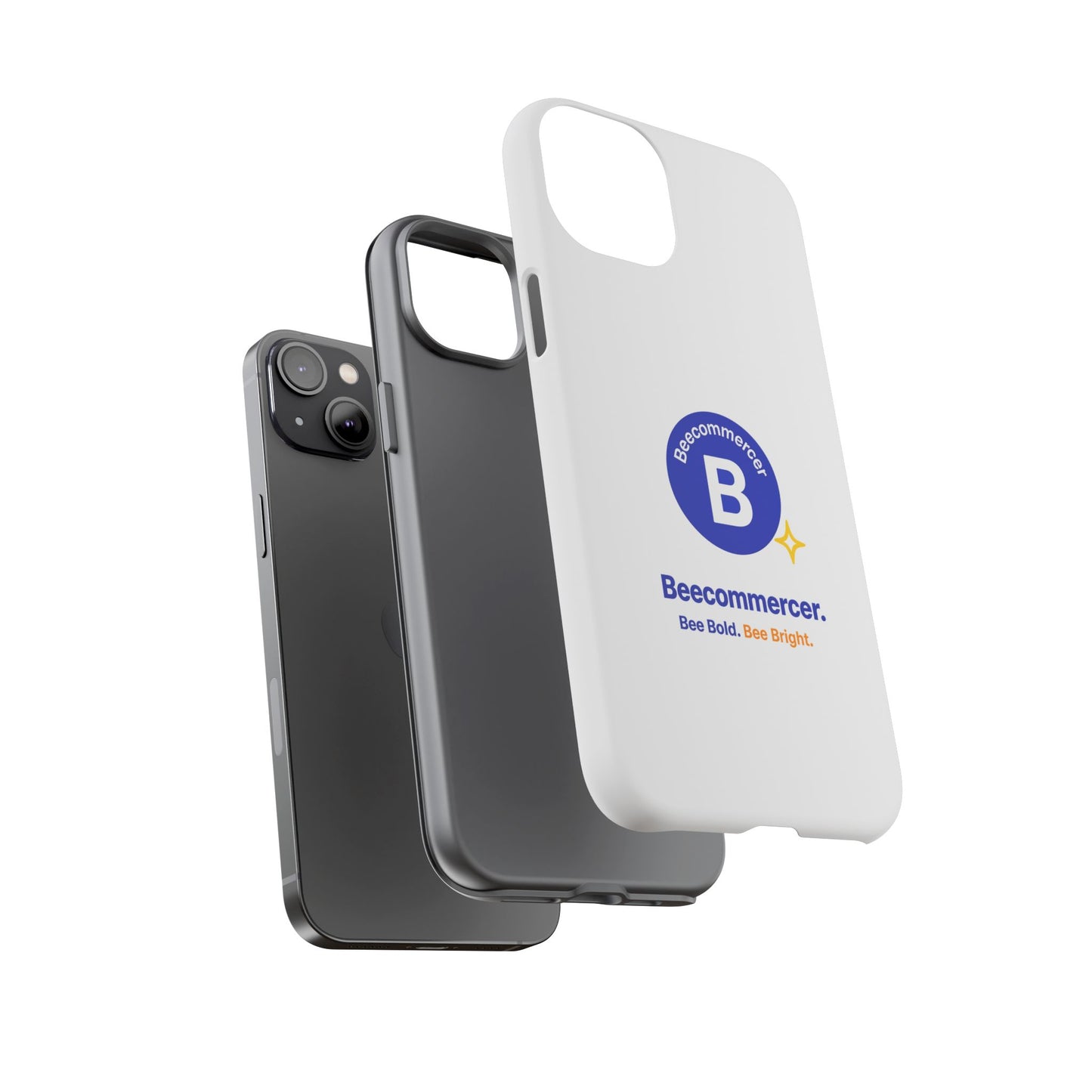 Phone Case — Beecommercer Logo Slim Tough Case (Bee Bold, Bee Bright)