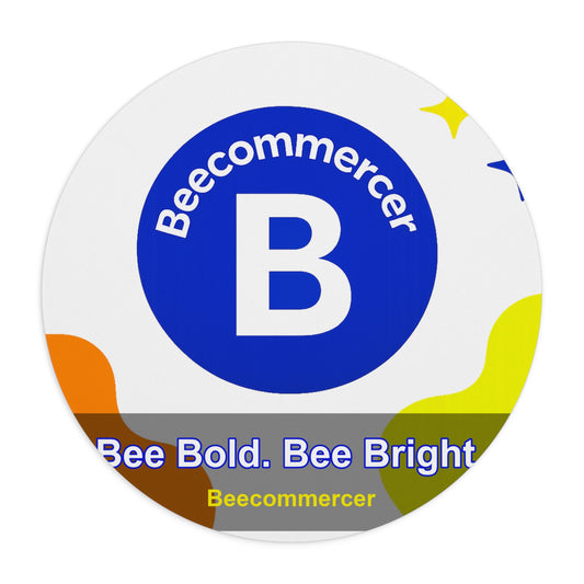 Beecommercer Glow Round Mouse Pad