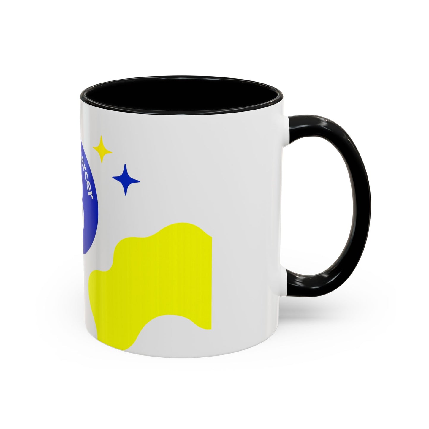 Accent Coffee Mug — Beecommerceer Colorful Accent Ceramic Mug (11/15 oz)