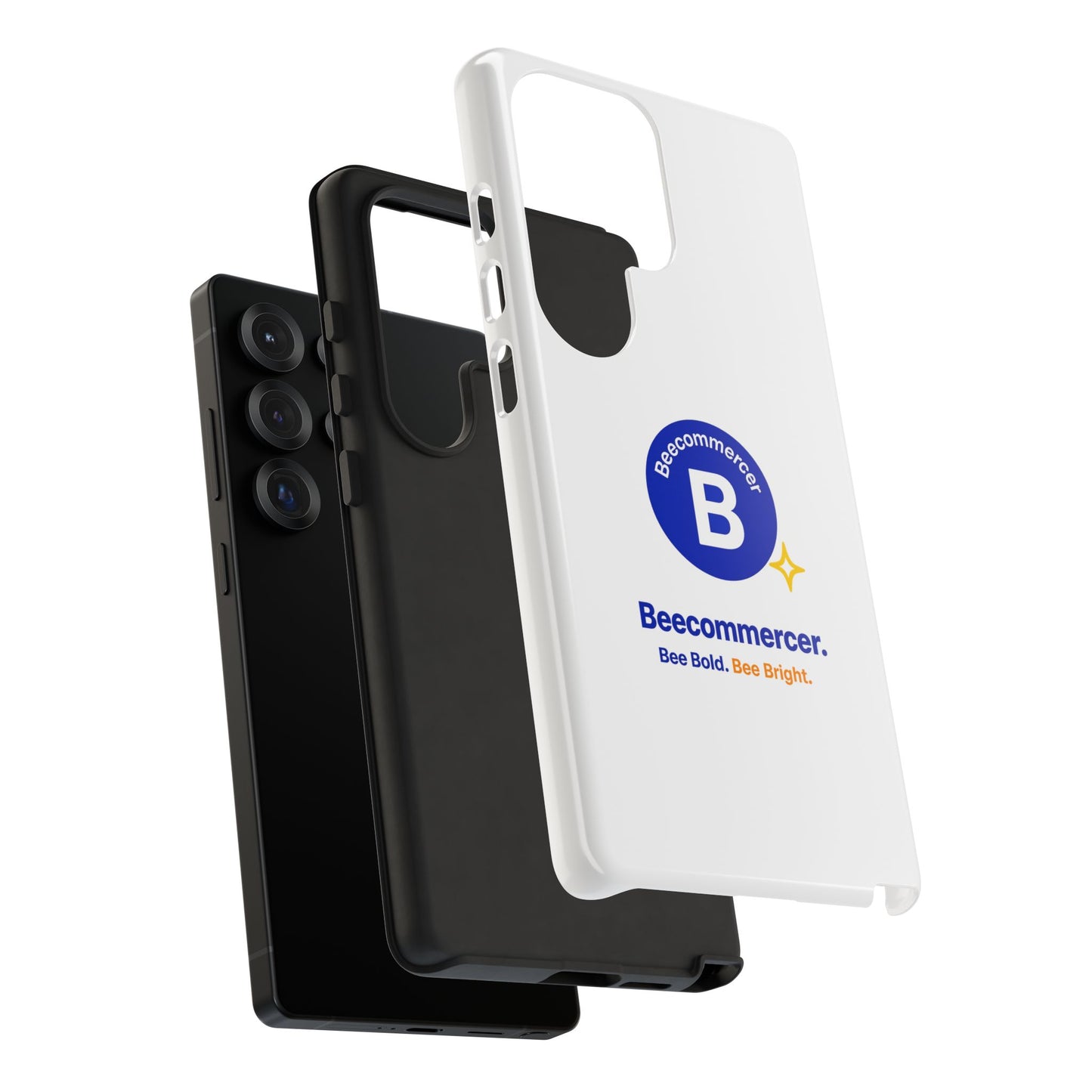 Phone Case — Beecommercer Logo Slim Tough Case (Bee Bold, Bee Bright)