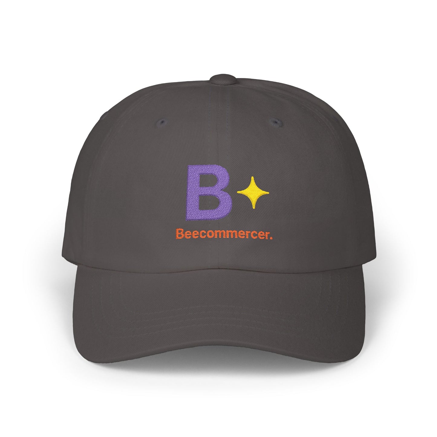 Dad Cap — 'Beecommercer' Embroidered Logo Hat