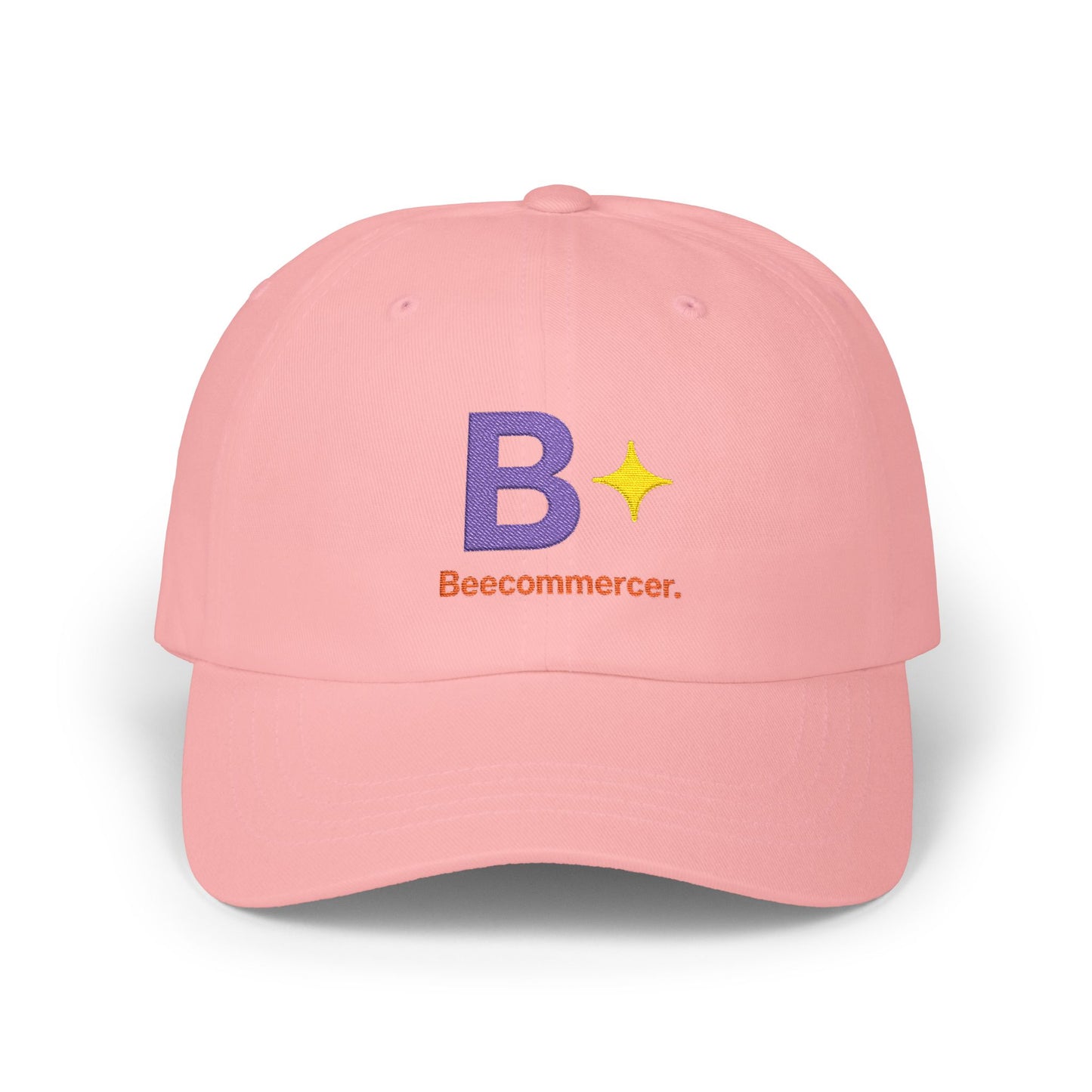 Dad Cap — 'Beecommercer' Embroidered Logo Hat