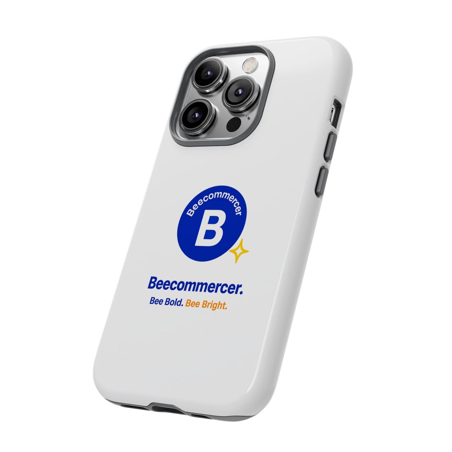Phone Case — Beecommercer Logo Slim Tough Case (Bee Bold, Bee Bright)