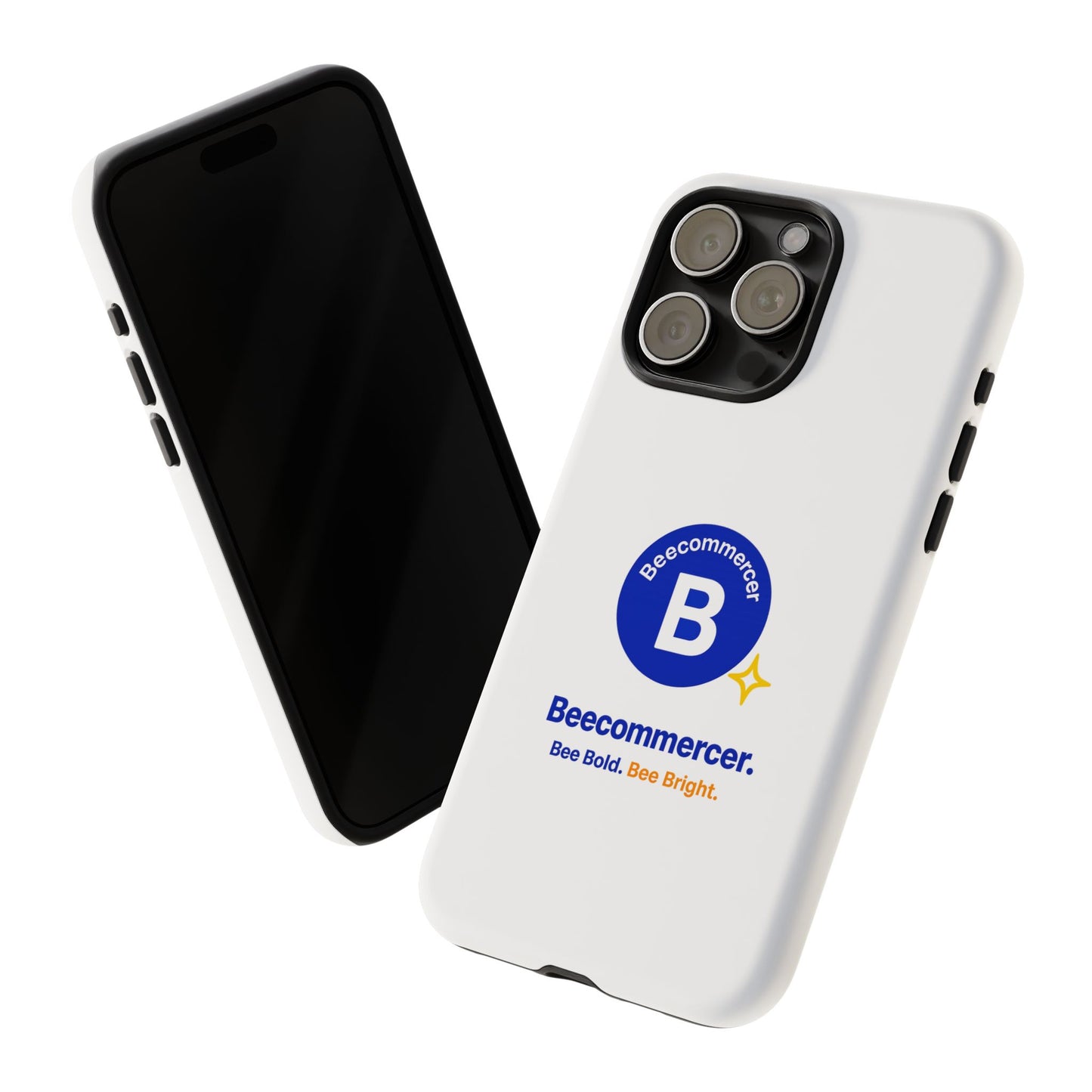 Phone Case — Beecommercer Logo Slim Tough Case (Bee Bold, Bee Bright)