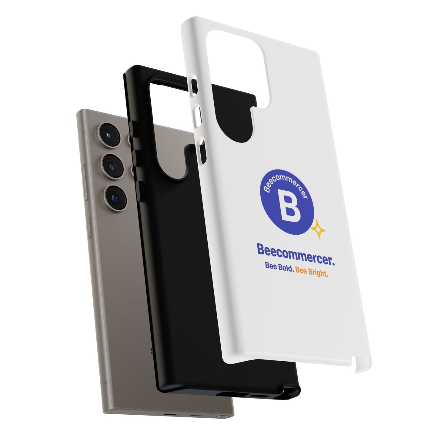 Phone Case — Beecommercer Logo Slim Tough Case (Bee Bold, Bee Bright)