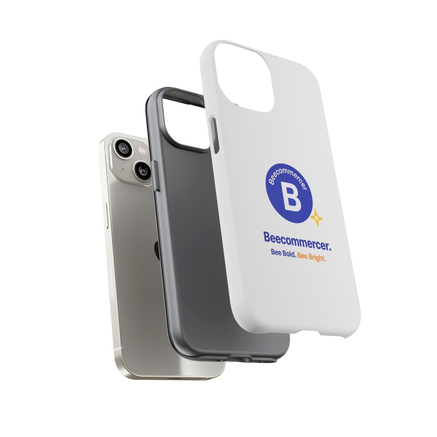 Phone Case — Beecommercer Logo Slim Tough Case (Bee Bold, Bee Bright)